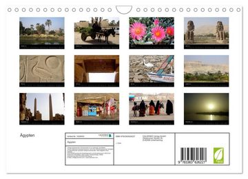 CALVENDO Wandkalender Ägypten 2024 (Wandkalender 2024 DIN A4 quer), CALVENDO Monatskalender