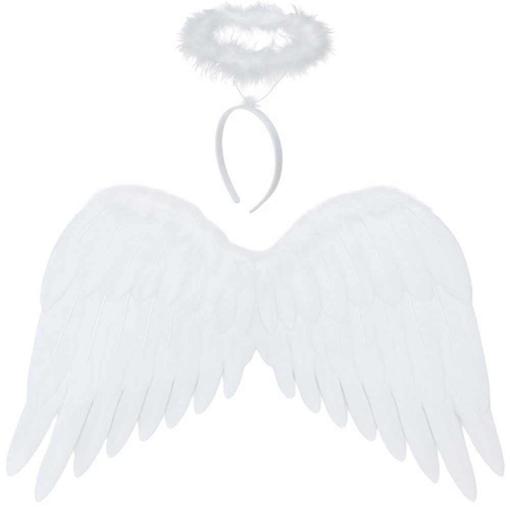 Ruhhy Engel-Kostüm Engelsflügel Kostüm, Weihnachten, Halloween, Theater, Fotos, Kostüme