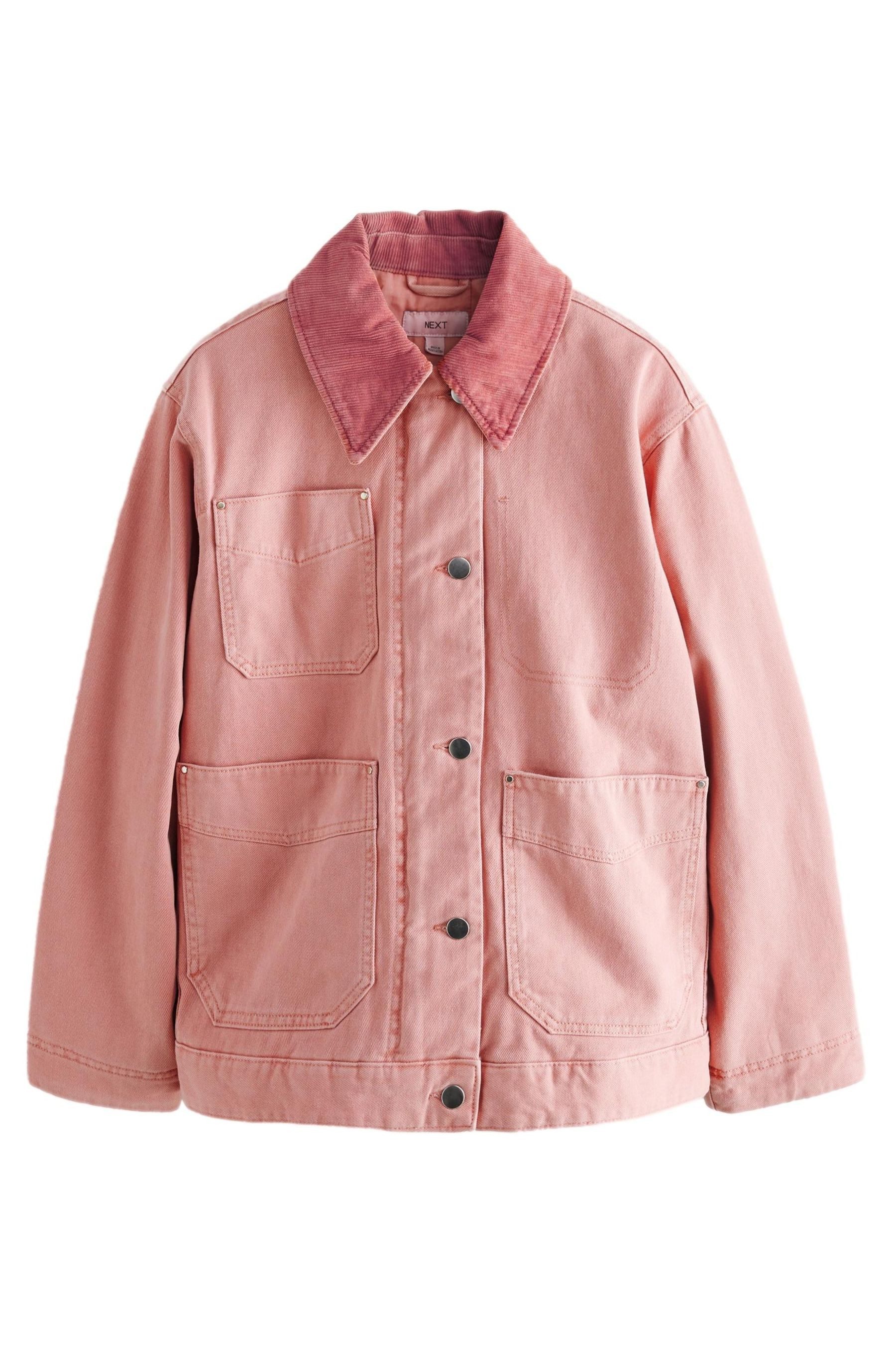 Cordjacke Jacke mit Cordkragen