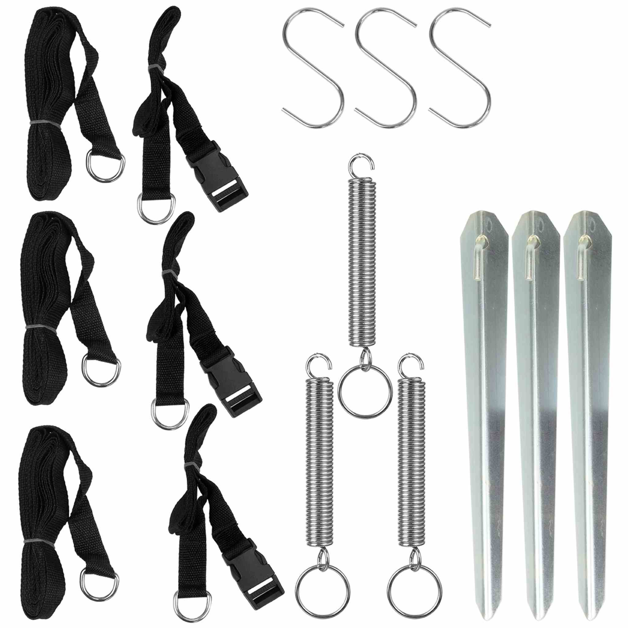 Moritz Markisenvorzelt Sturm-Abspannset 3x5m (4.00+1,10m)