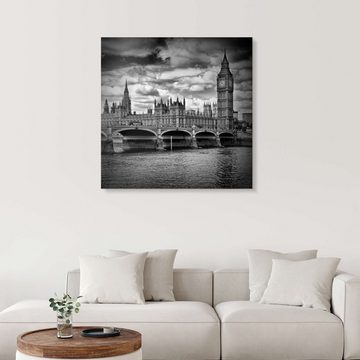 Posterlounge XXL-Wandbild Melanie Viola, LONDON Houses of Parliament & Westminster Bridge, Fotografie
