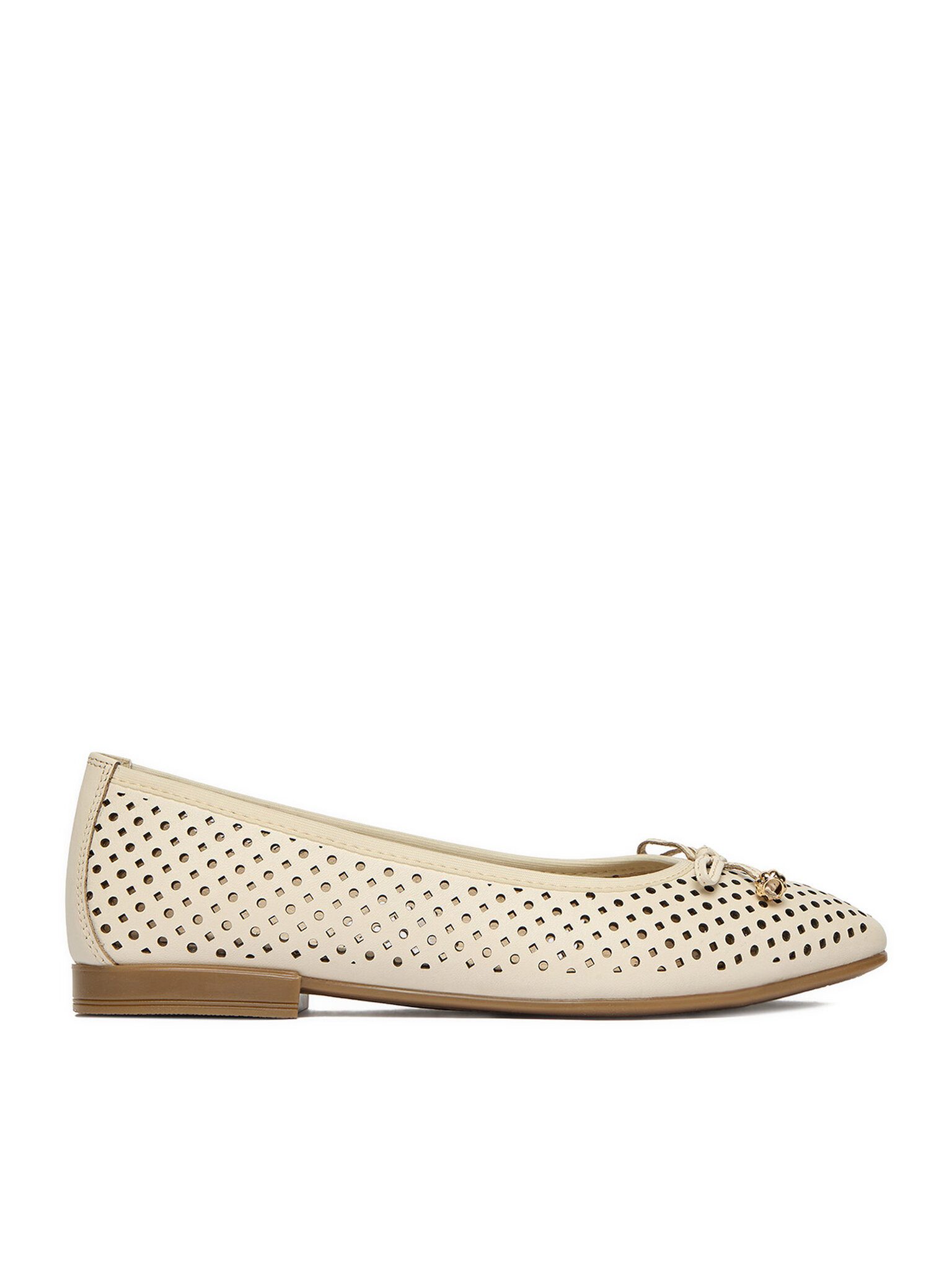 LASOCKI Lasocki Damen-Ballerinas Beige Lasocki-CEO-RST-ROMI-80 Beige Ballerina