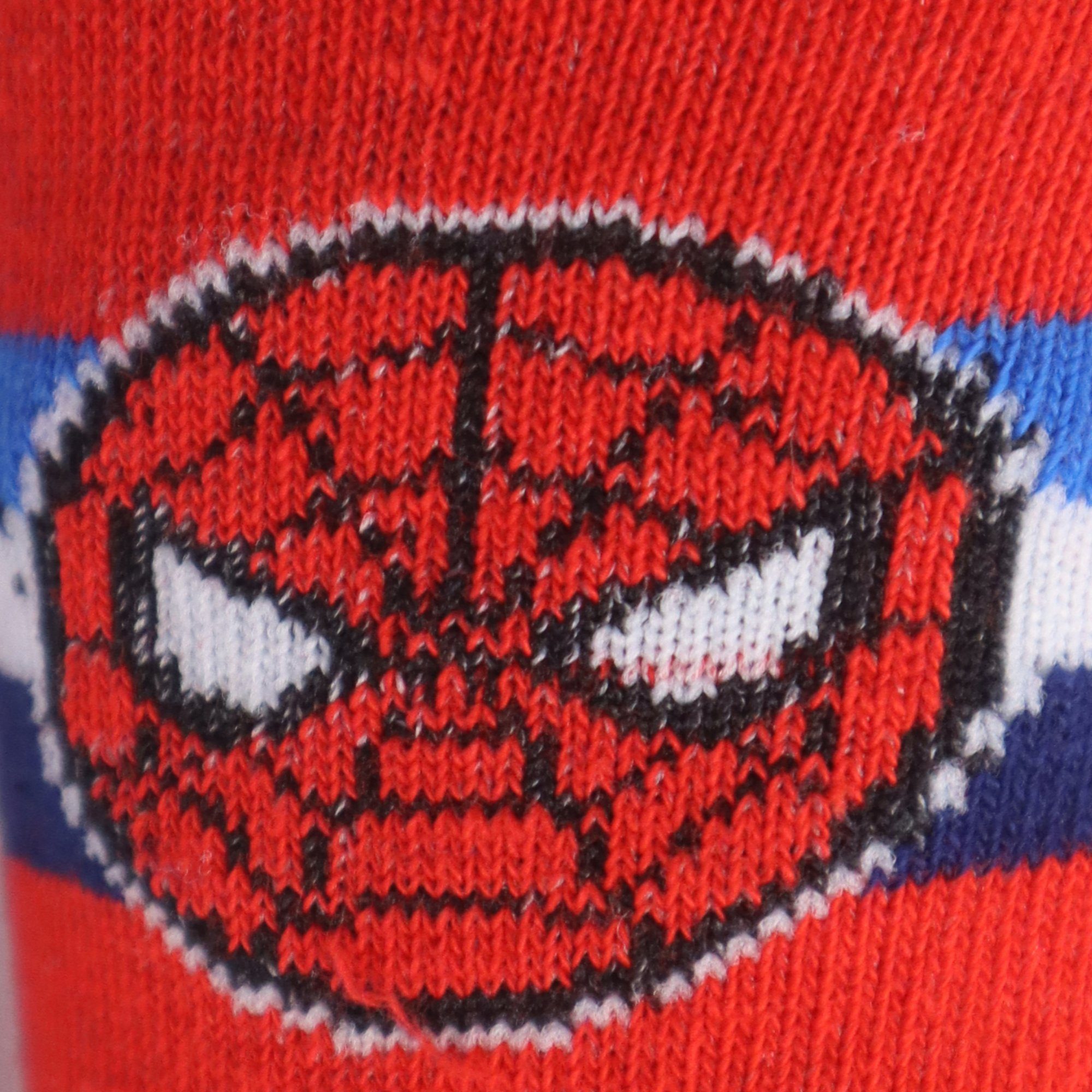 2er bis lange Socken Gr. 23 Rot MARVEL Spiderman Blau Langsocken 34 Kinder Pack