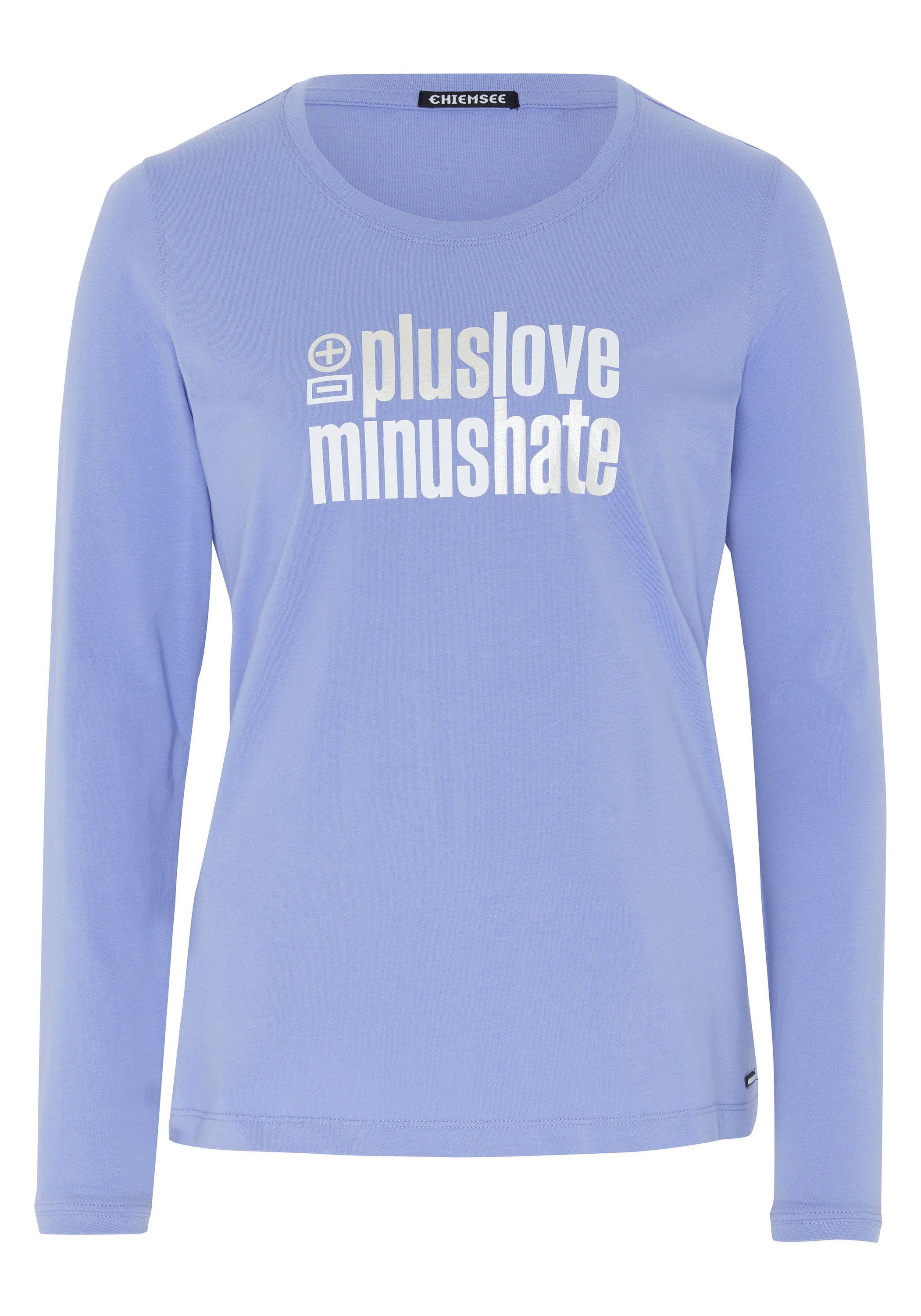 Chiemsee Longsleeve Longsleeve mit gedrucktem Schriftzug günstig online kaufen