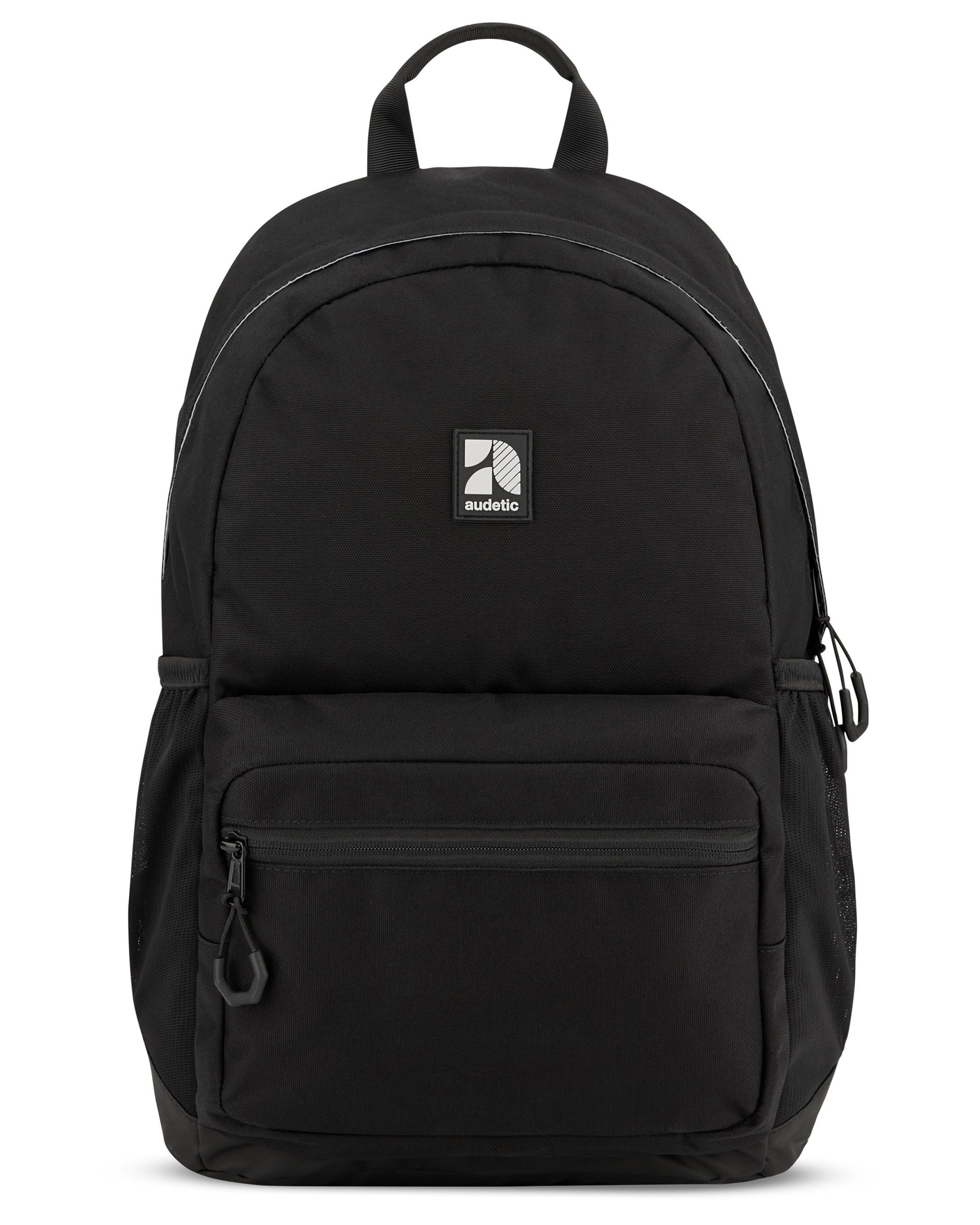 audetic Schulrucksack Laptopfach, Mädchen Set), (Keine Fächer, Wasserabweisend FLEX Schwarz Schule Schulrucksack Viele Rucksack Jungen