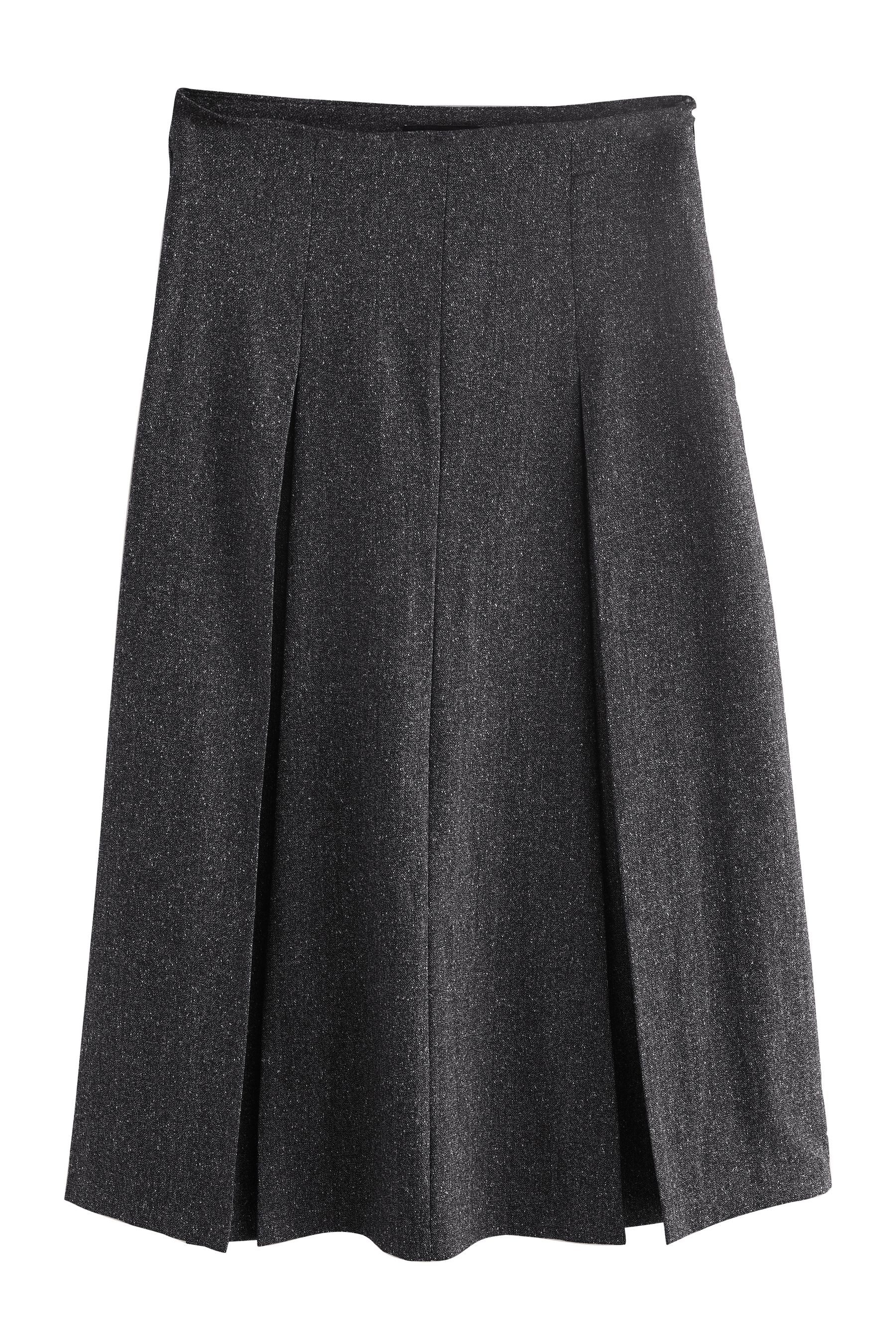 Next Midirock Gefleckter Midi-Faltenrock (1-tlg) günstig online kaufen