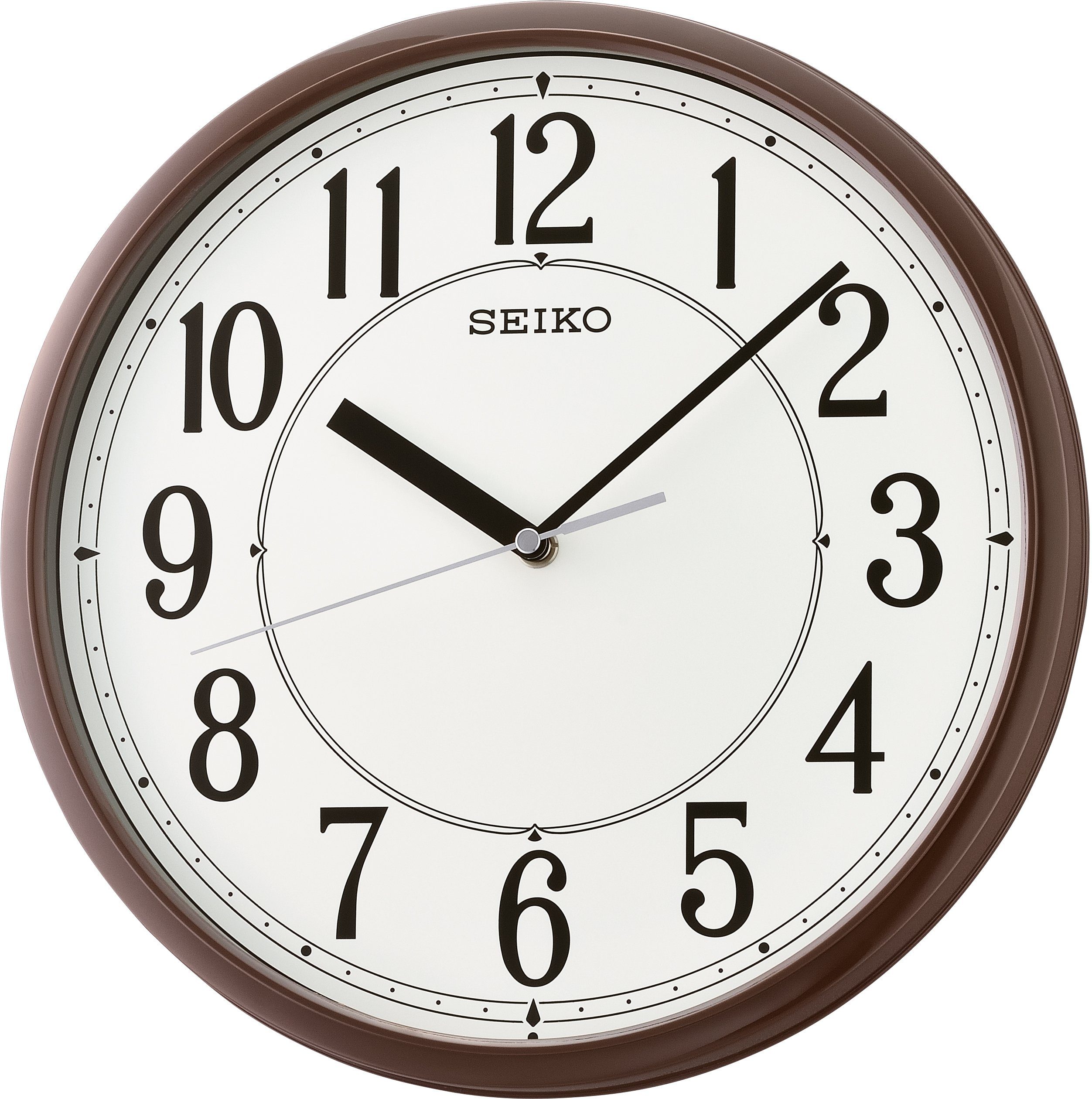Seiko Wanduhr QXA756B (Quarzuhr,Wohnzimmer,Esszimmer,Küche,Arbeitszimmer,Bü günstig online kaufen