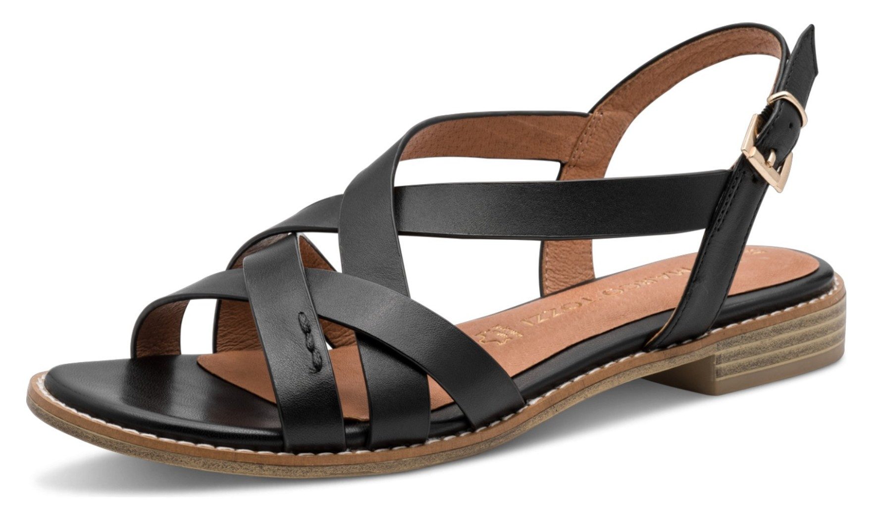 2-28105-46 001 Black Sandale