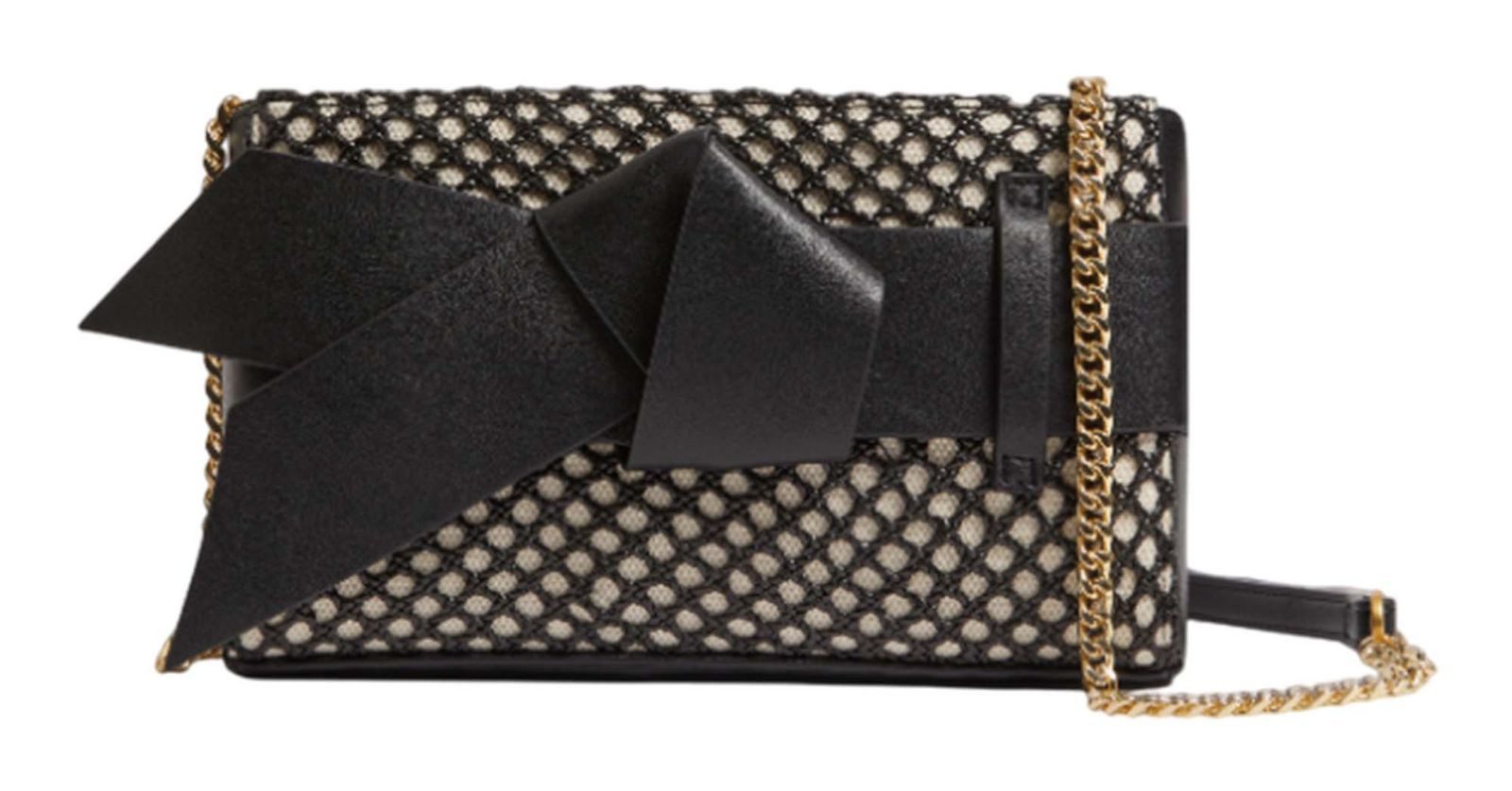 Clutch Jeesie Bow Canvas Clutch Bag