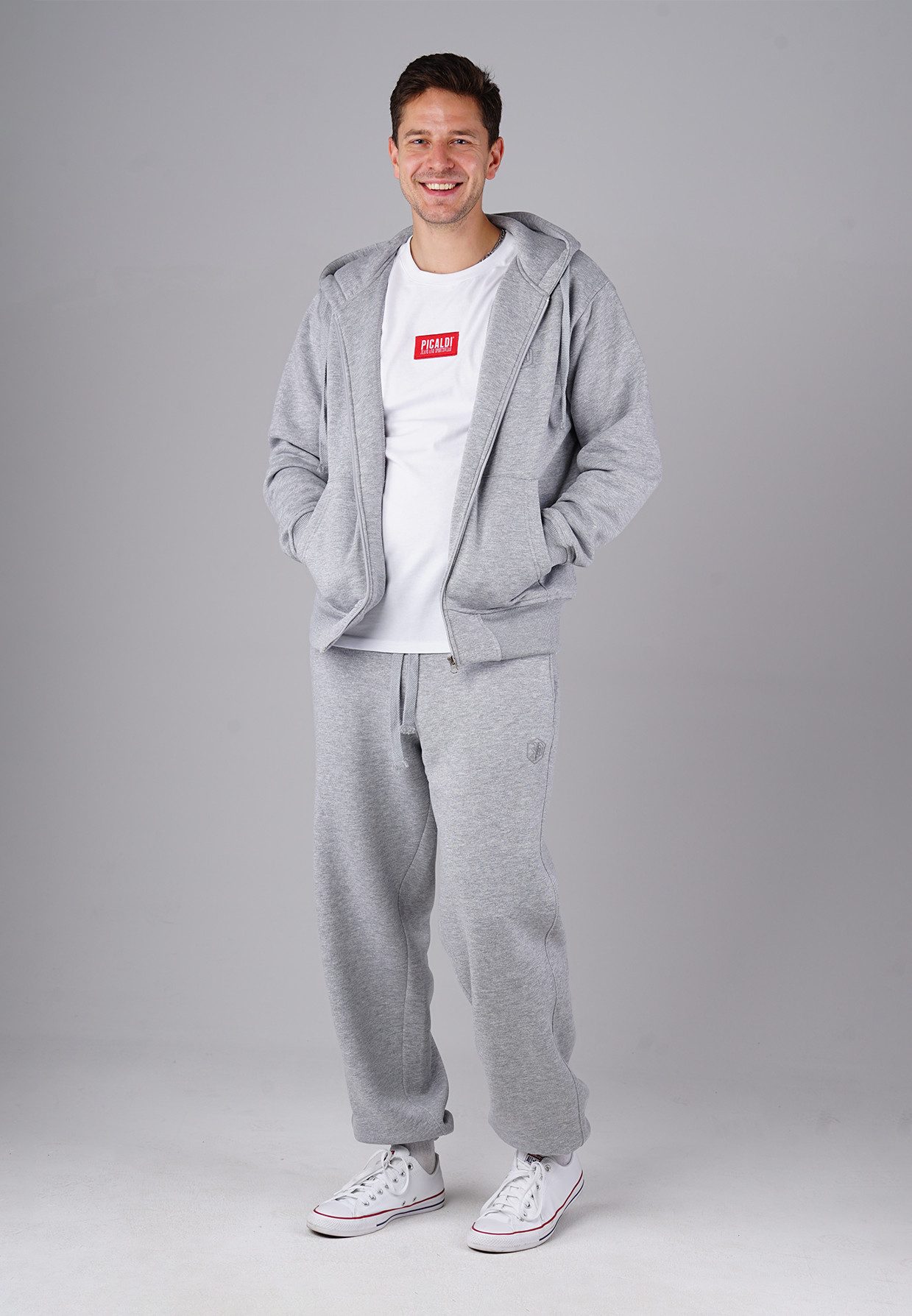 PICALDI Jeans Sweatjacke Zip Hoodie Hustle günstig online kaufen