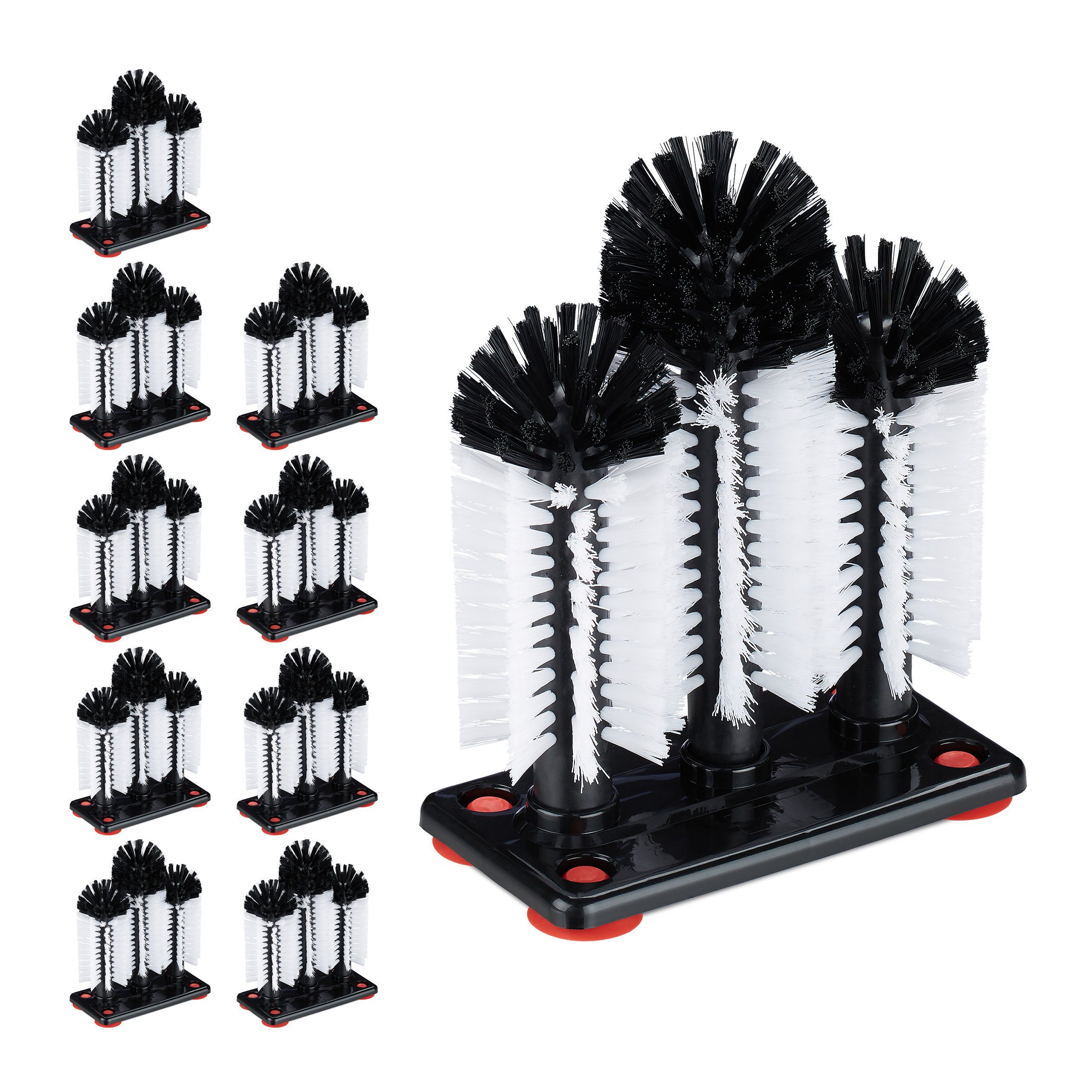 Putzeimer 10 x Gläserspülbürste