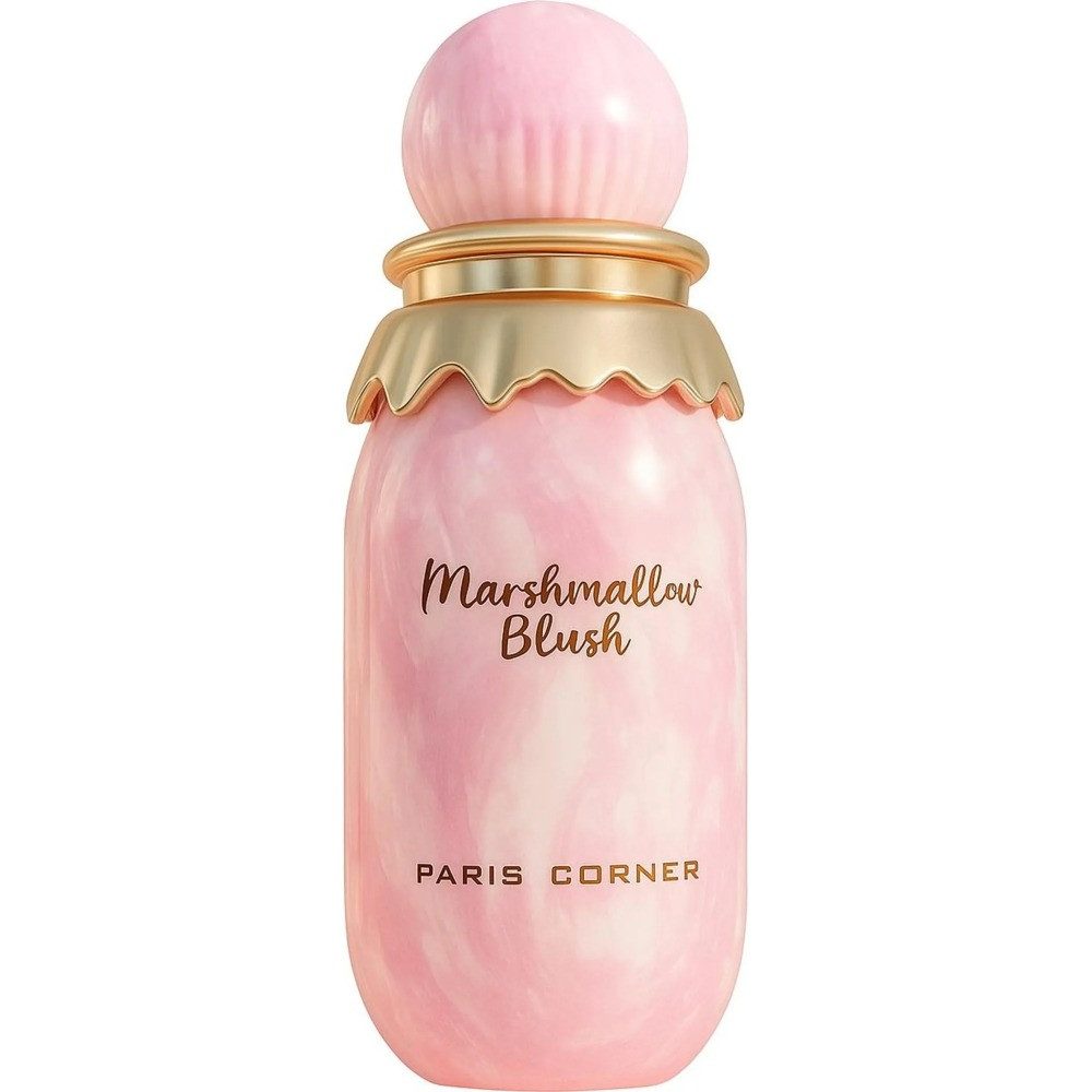 Paris Corner Eau de Parfum Marshmallow Blush, Glasflakon, Parfüm EDP, Damenduft