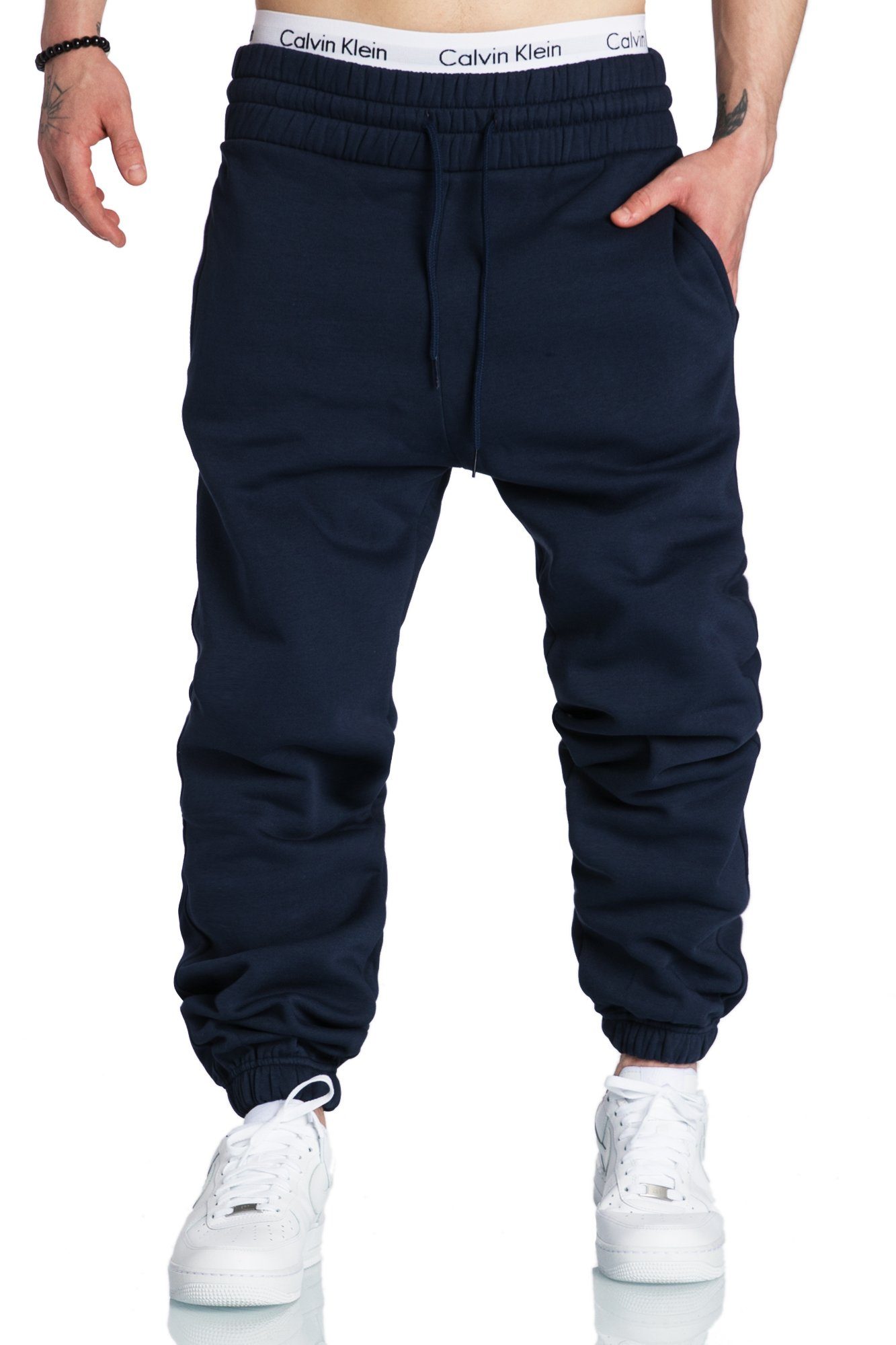 Amaci&Sons Sporthose TUCSON Herren Sporthose Sweatpants Navyblau