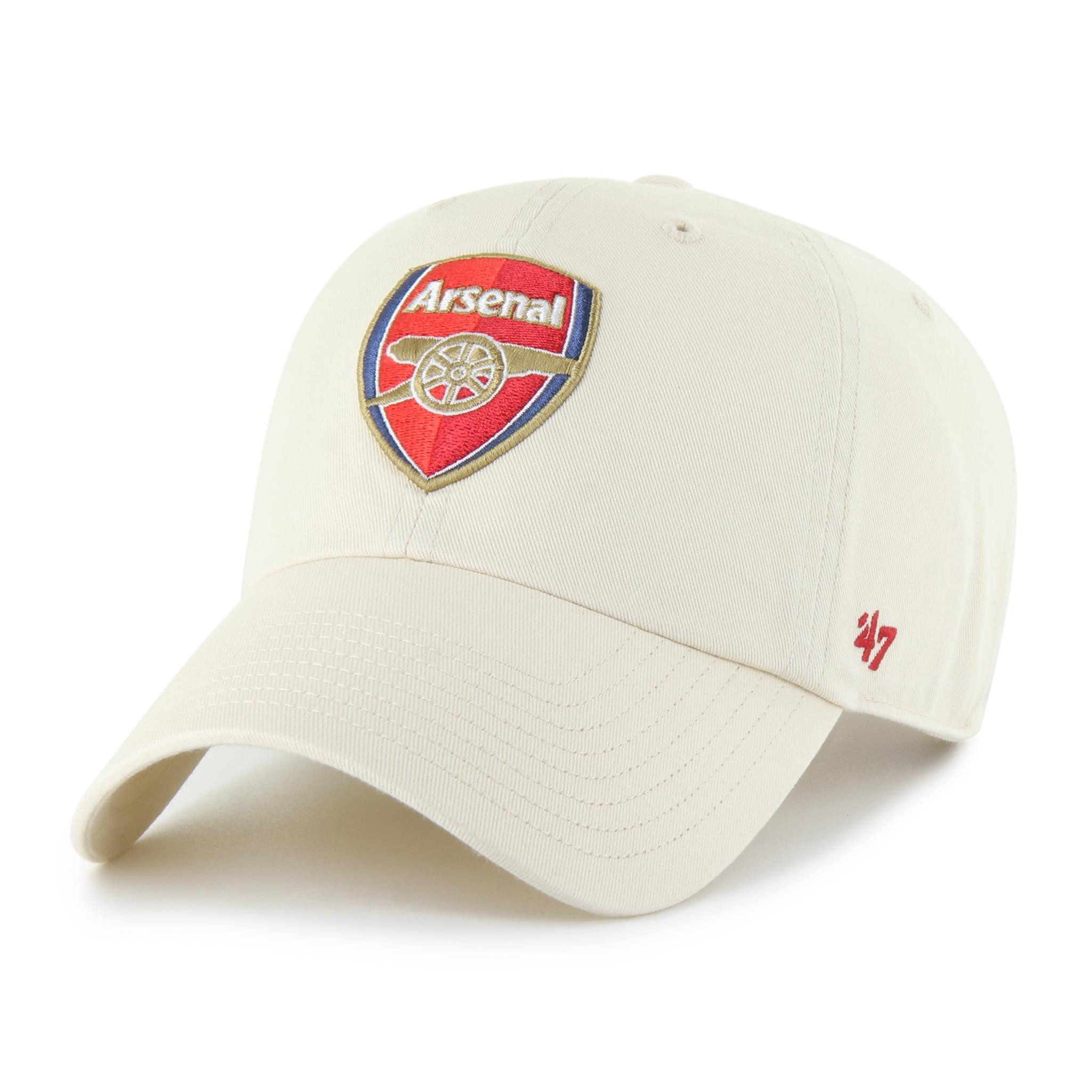 Baseball Cap '47 Brand Cap ARSENAL FC 47 Clean Up Natural (NTB)
