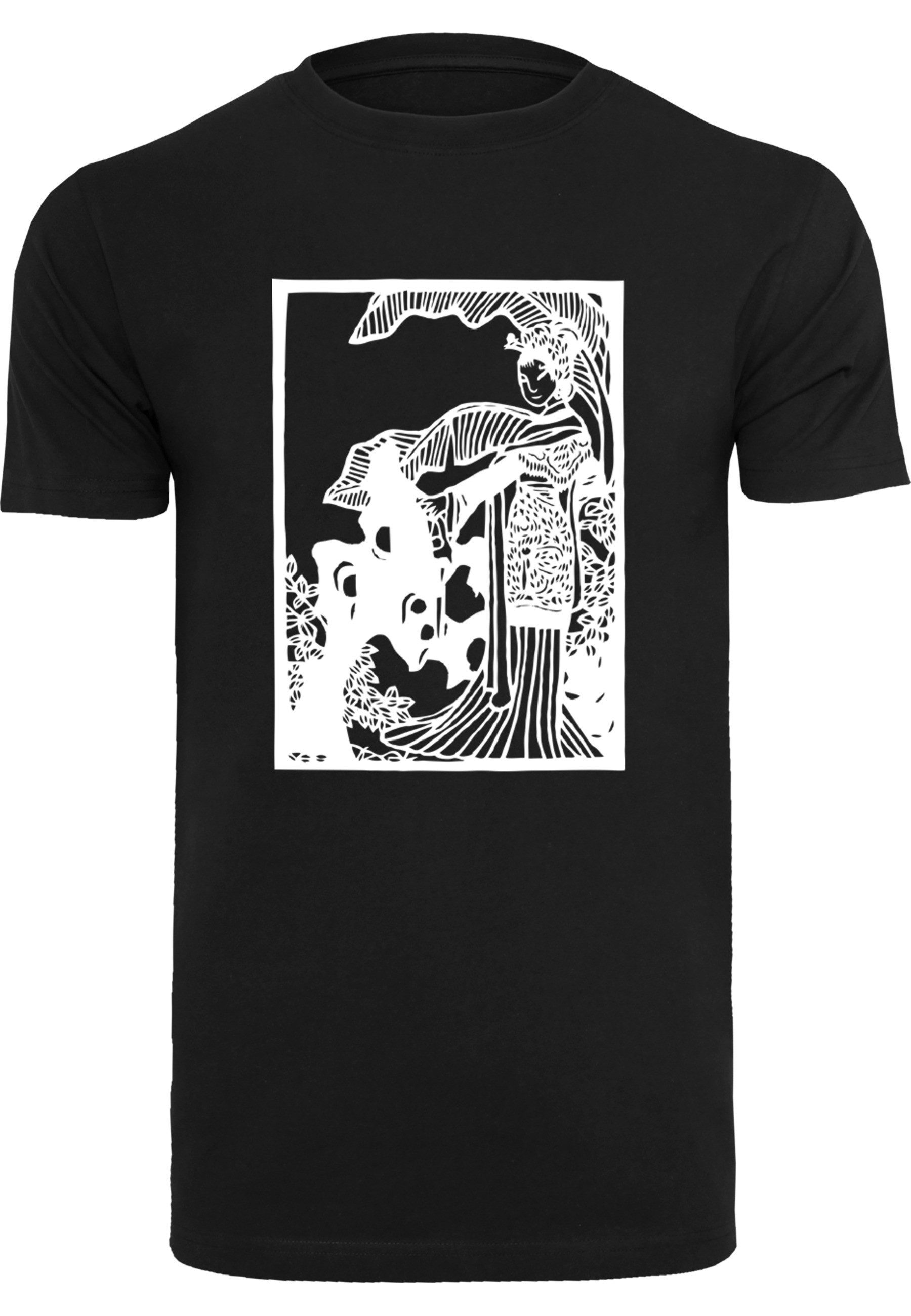 Kurzarmshirt MisterTee Damen Ladies Chinese Beauty X Tee