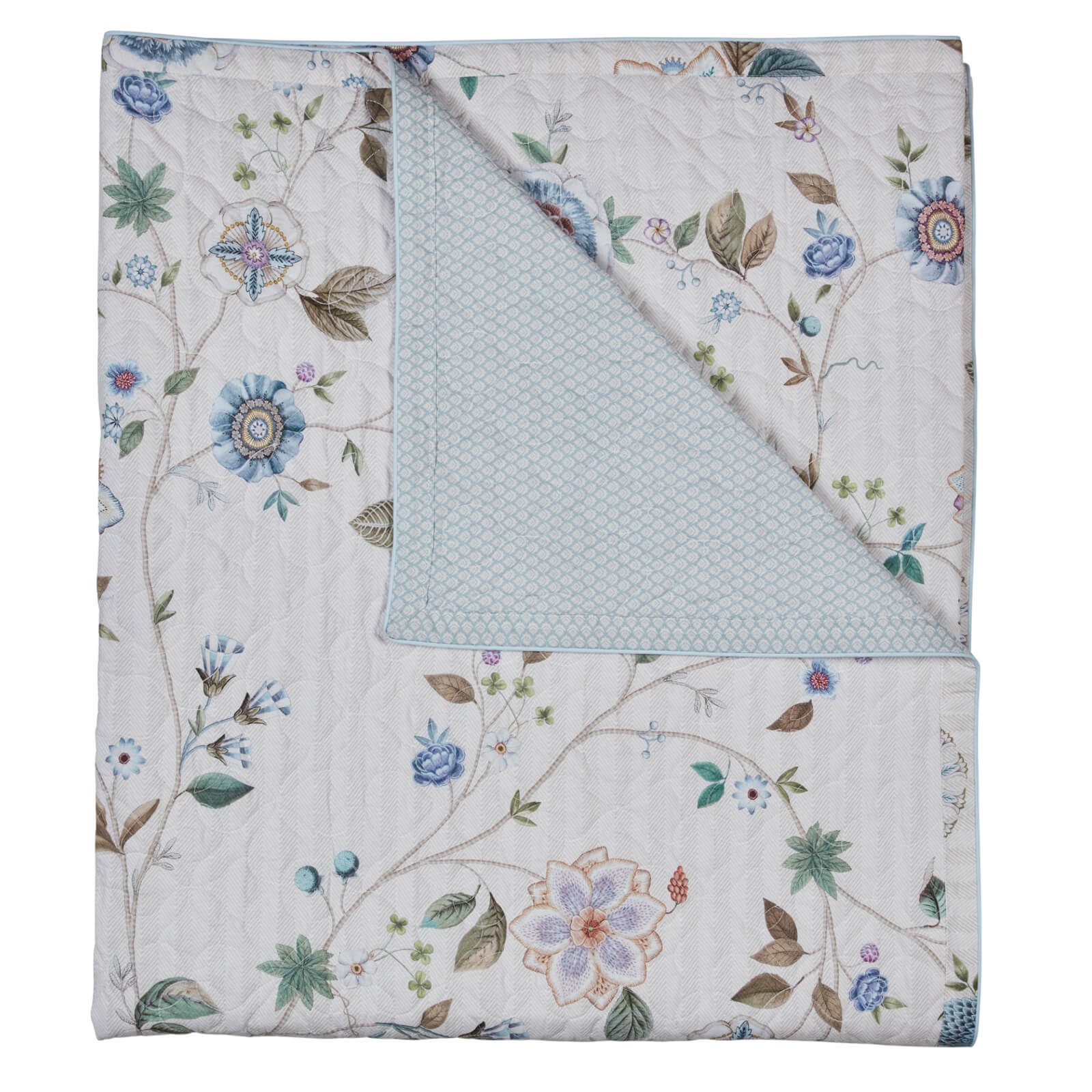 Wohndecke Tagesdecke Flores Bailando Off-white, PiP Studio, Wohndecke, Steppdecke, Überwurf, Quilt