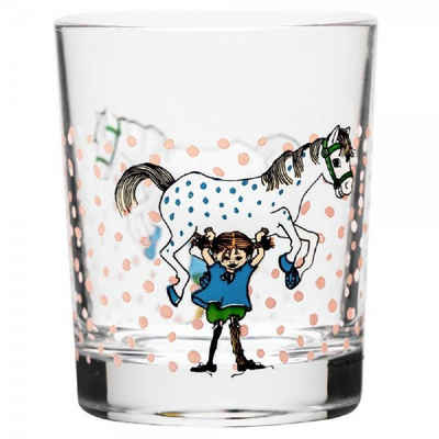 Muurla Kindergeschirr-Set Wasserglas Pippi Langstrumpf Pippi And The Horse (200 ml)