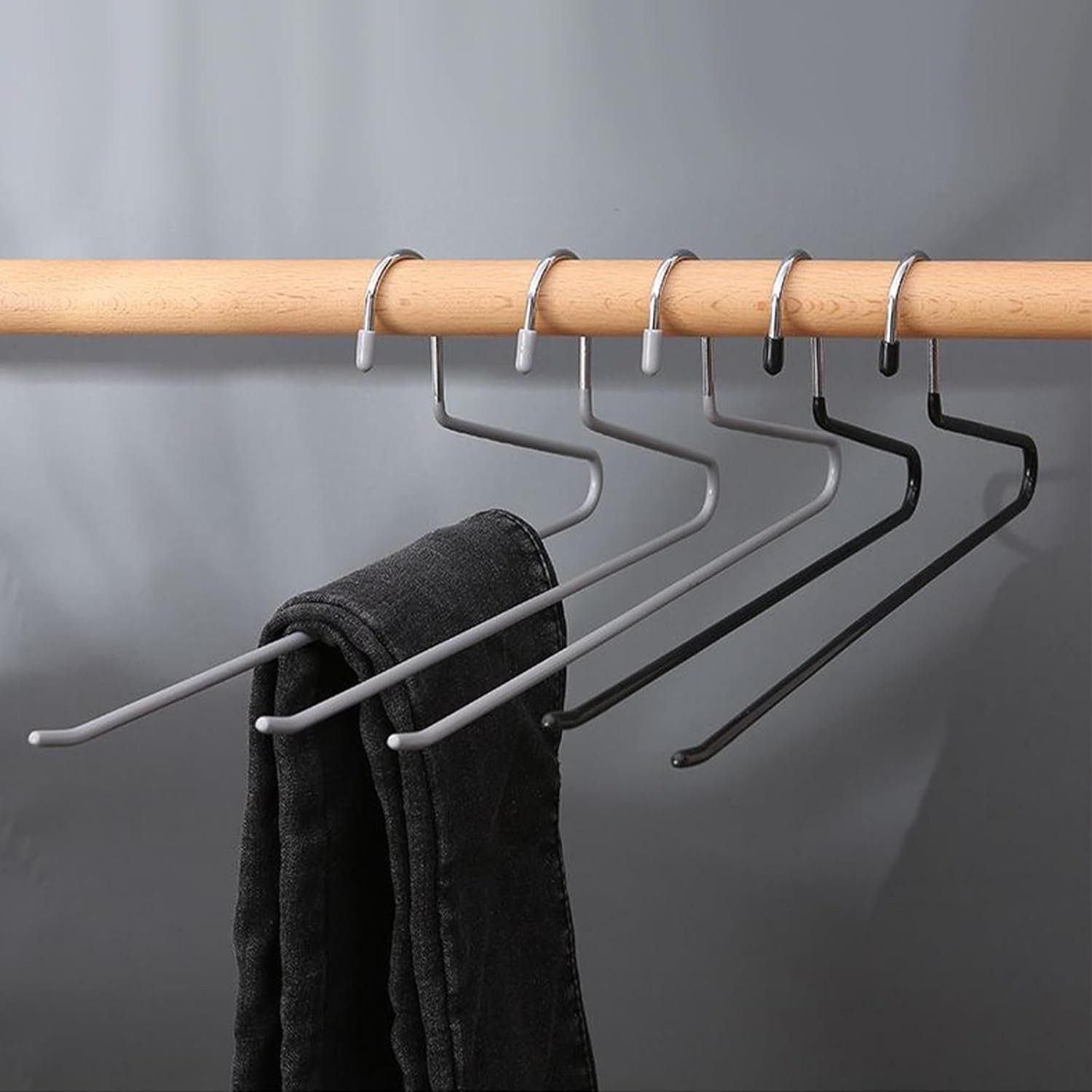 Auledio Kleiderbügel Hosenbügel, 5er-Pack hosenkleiderbügel platzsparend günstig online kaufen