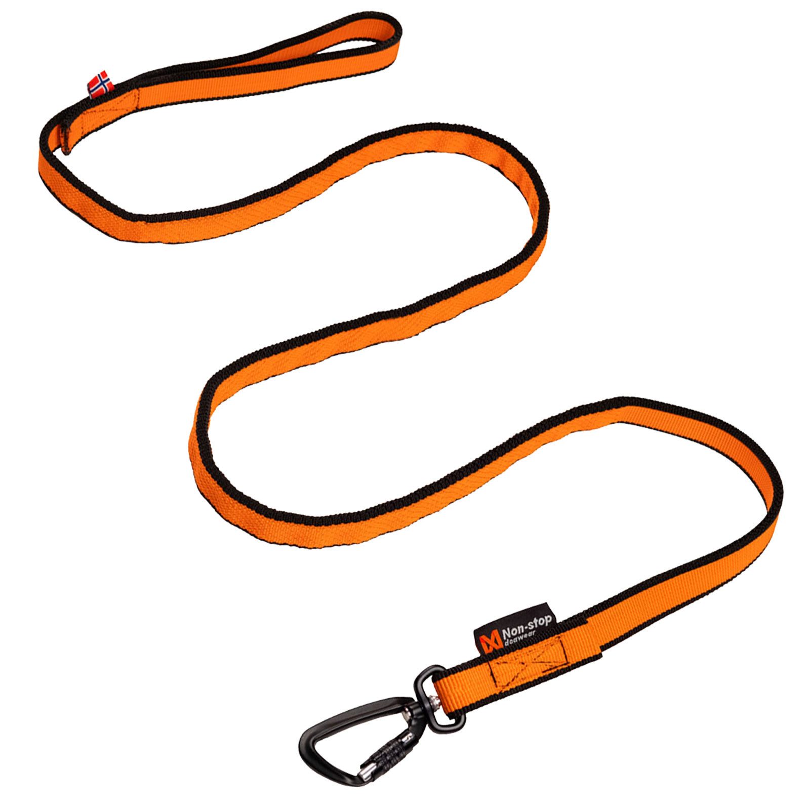 Non-stop dogwear Fahrradleine BUNGEE LEASH 2.0 2,8m, Passend für bikejøring, scootering
