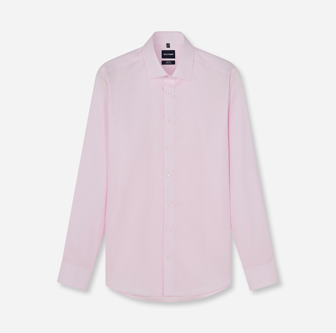 OLYMP Langarmhemd Level Five Cover Shirt höchste Blickdichte, bügelfrei, Businesshemd, body fit