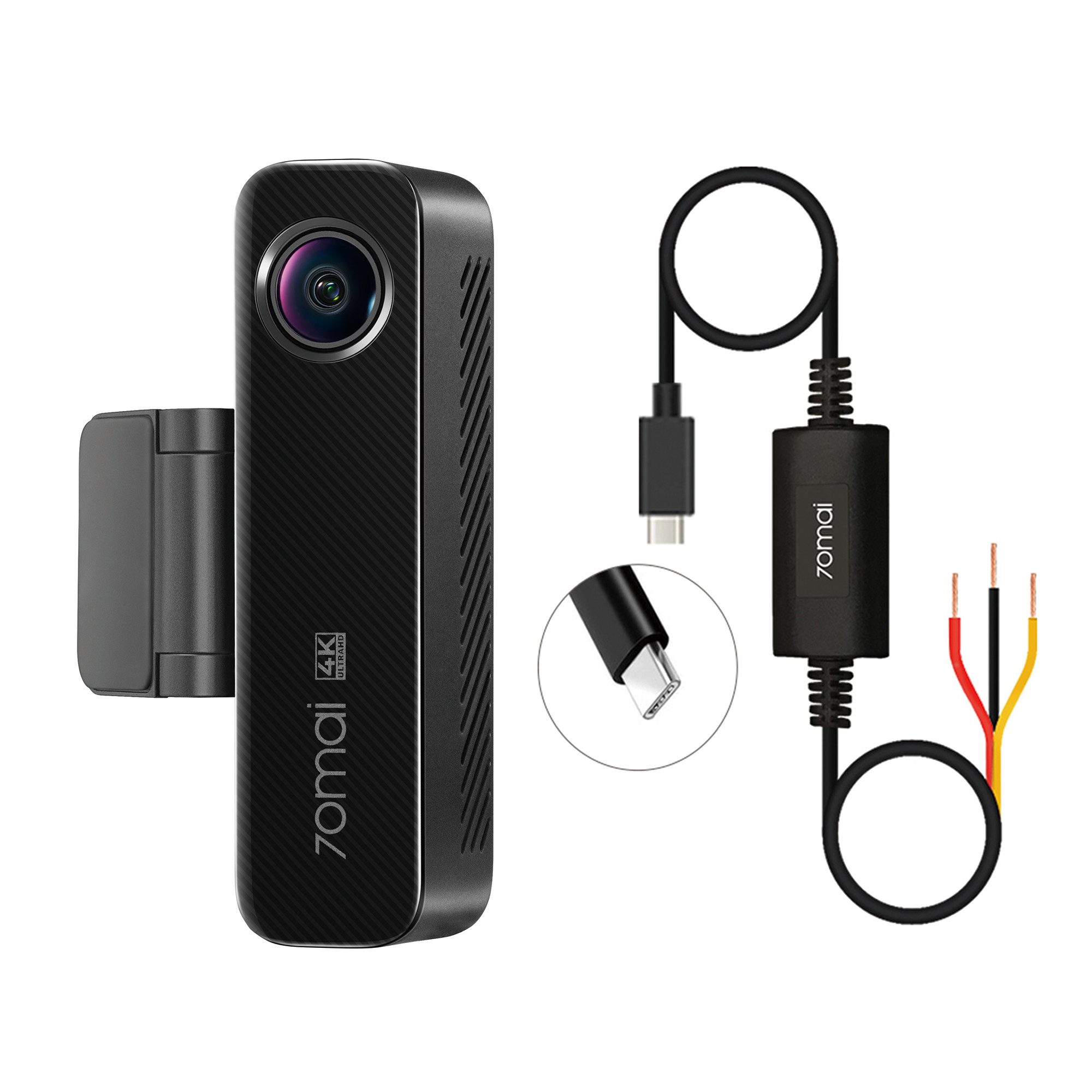 70mai M800 4K Dashcam mit 128 GB eMMC Speicher, ADAS Dashcam (4K Ultra HD, WLAN (Wi-Fi), STARVIS 2 IMX678 Bildsensor, HDR, GPS)