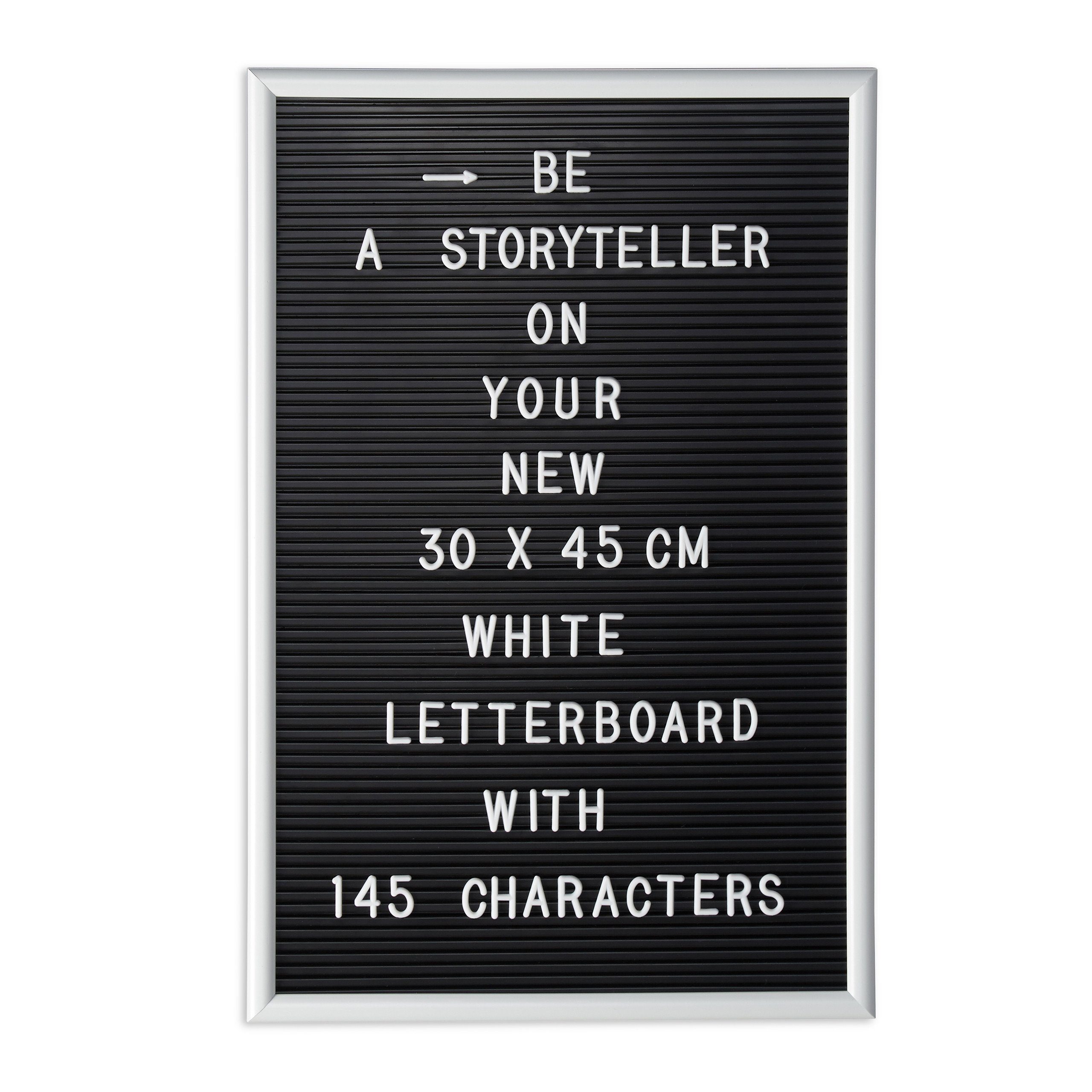 relaxdays Memoboard Letterboard 30 x 45 günstig online kaufen