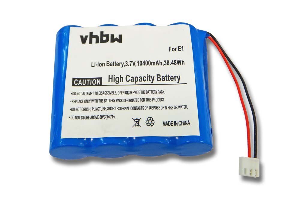 vhbw kompatibel mit Pure Evoke VL-60924, Verona Akku Li-Ion 10400 mAh (3,7 V)