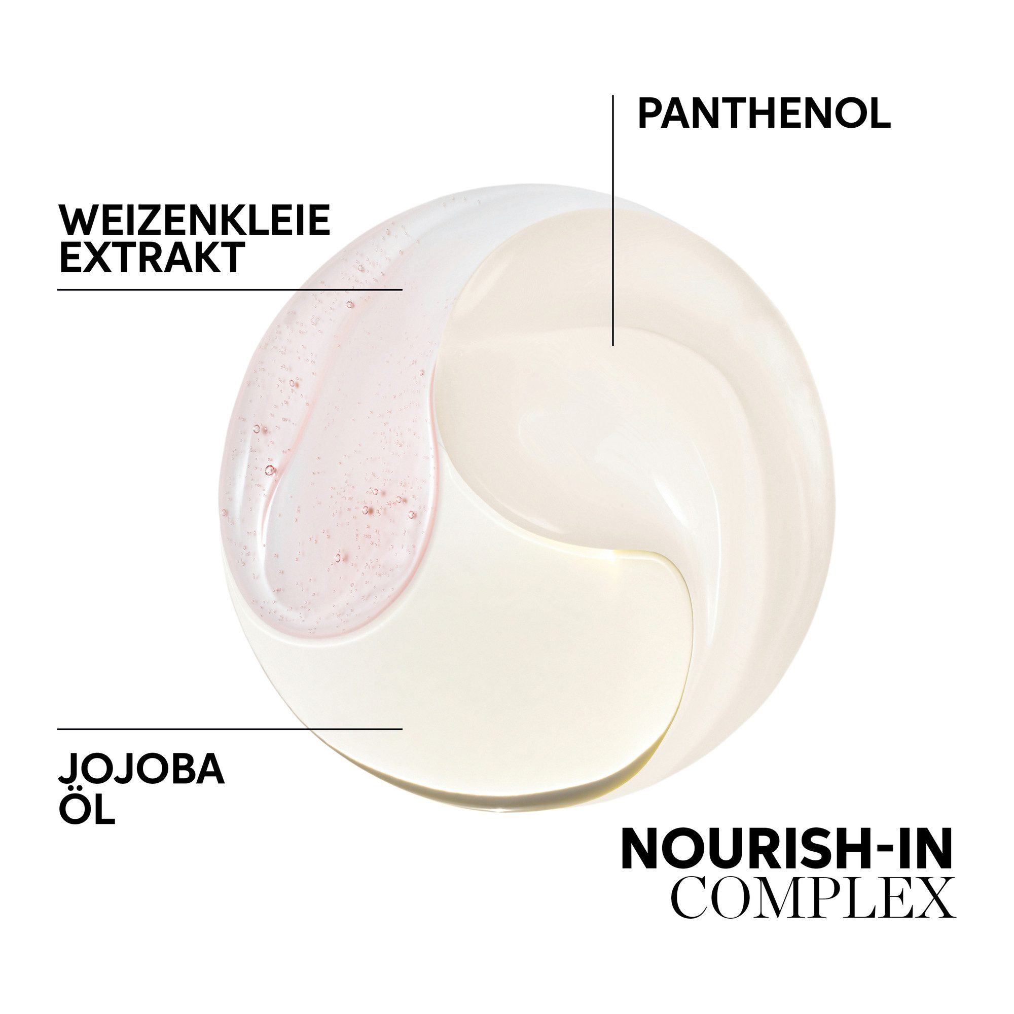 Wella Professionals Haarspülung NUTRICURLS DETANGLING CONDITIONER, Lockendefinition, Frizz-Kontrolle, Jojobaöl und Weizenkleie-Extrakt
