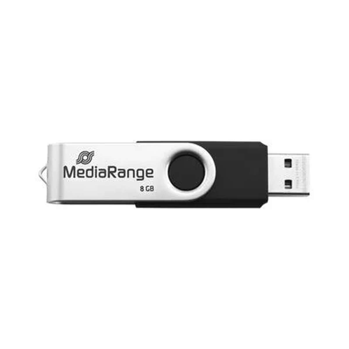 Mediarange MediaRange MR931-2 USB-Stick 16 GB USB Type-A / Micro-USB 2.0 Silber USB-Stick
