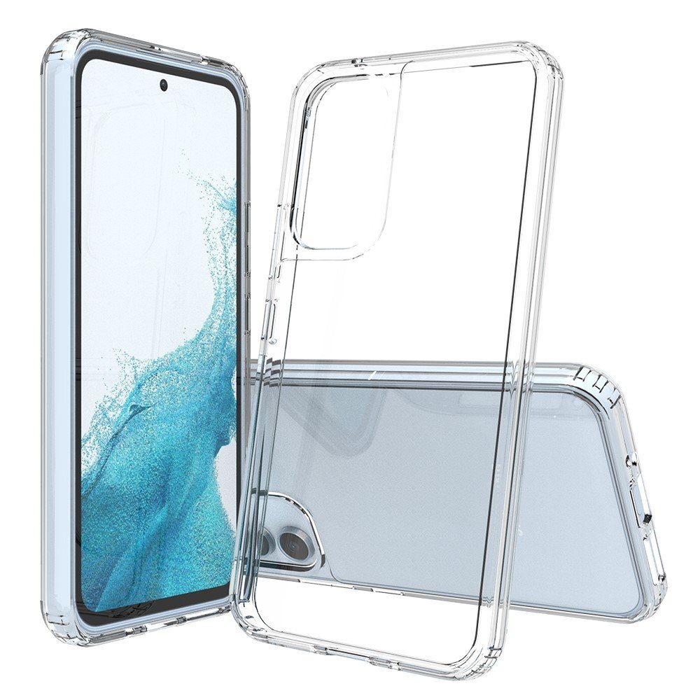 JT Berlin Handyhülle Pankow Clear - Samsung Galaxy A54 5G Hülle, [TPU Rahmen + Acrylglas Rückseite]