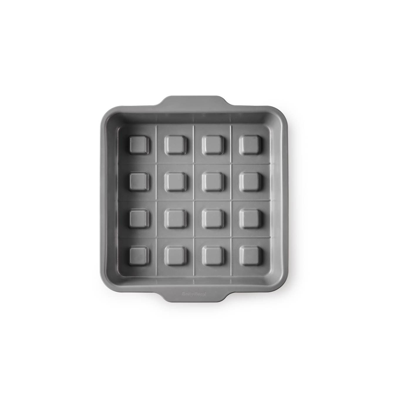 Betty Bossi Backform gefüllte Würfel Brownies Küchlein, Stahlblech, Backform Würfel mit 16 Mulden 6x6 cm