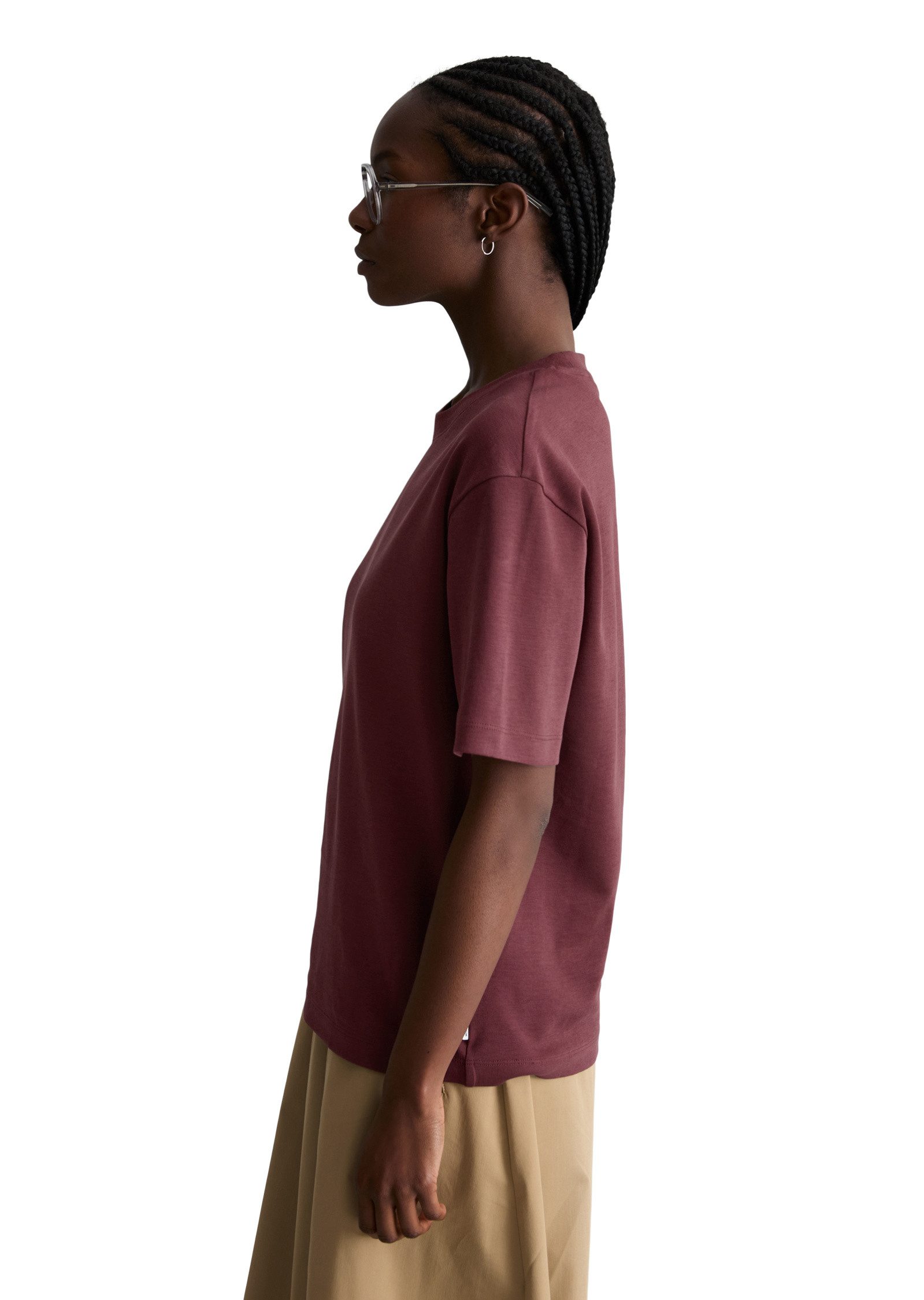 Marc O'Polo DENIM T-Shirt aus Interlock-Jersey günstig online kaufen