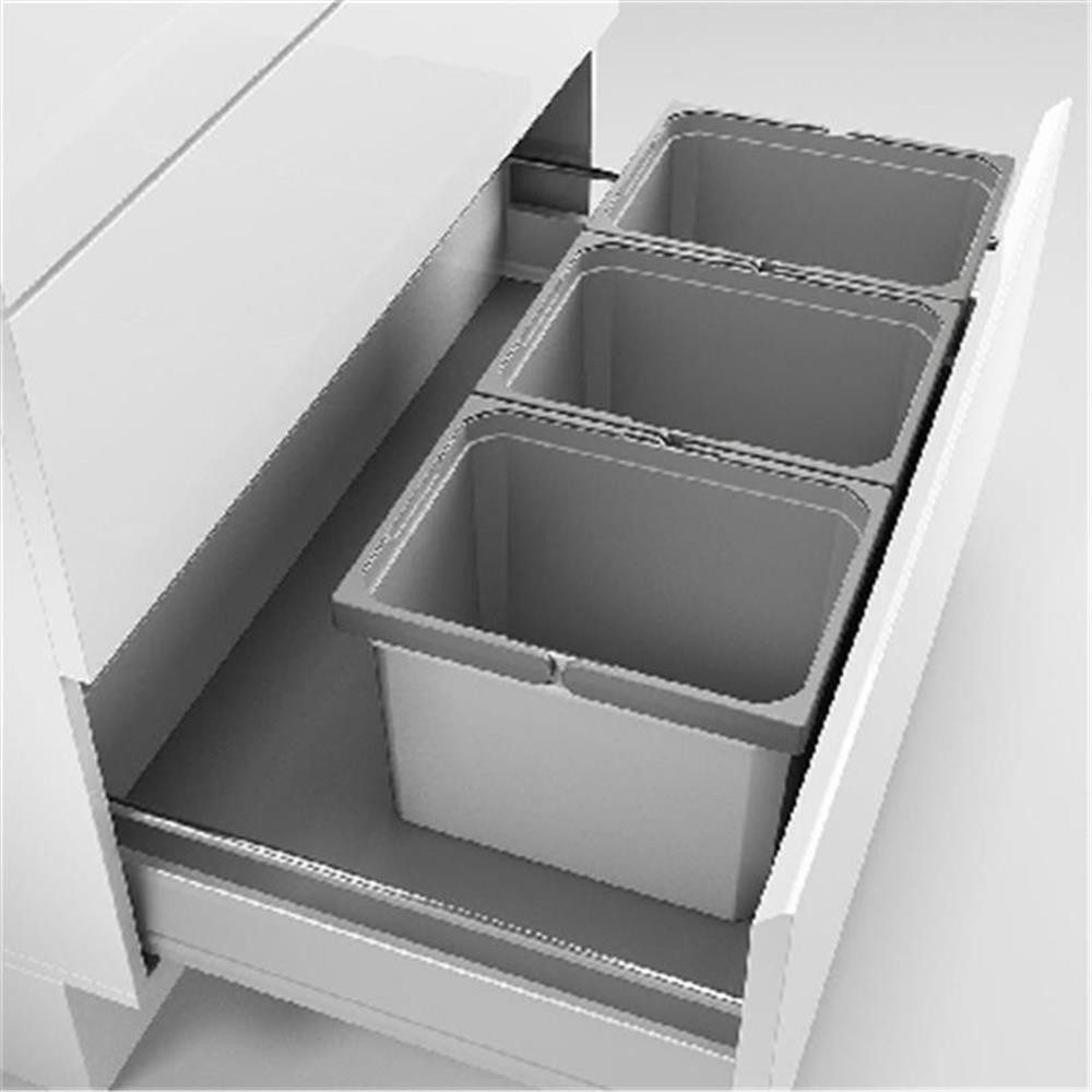 Naber Mülleimer Cox® Box 235 K/900-3, Abfallsammler für vorhandene Auszüge