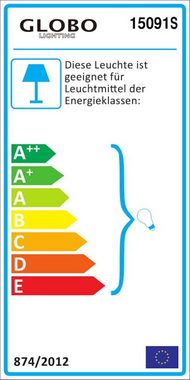 Globo Stehlampe GLOBO Stehlampe Wohnzimmer Stehleuchte Schlafzimmer Kristalle rund