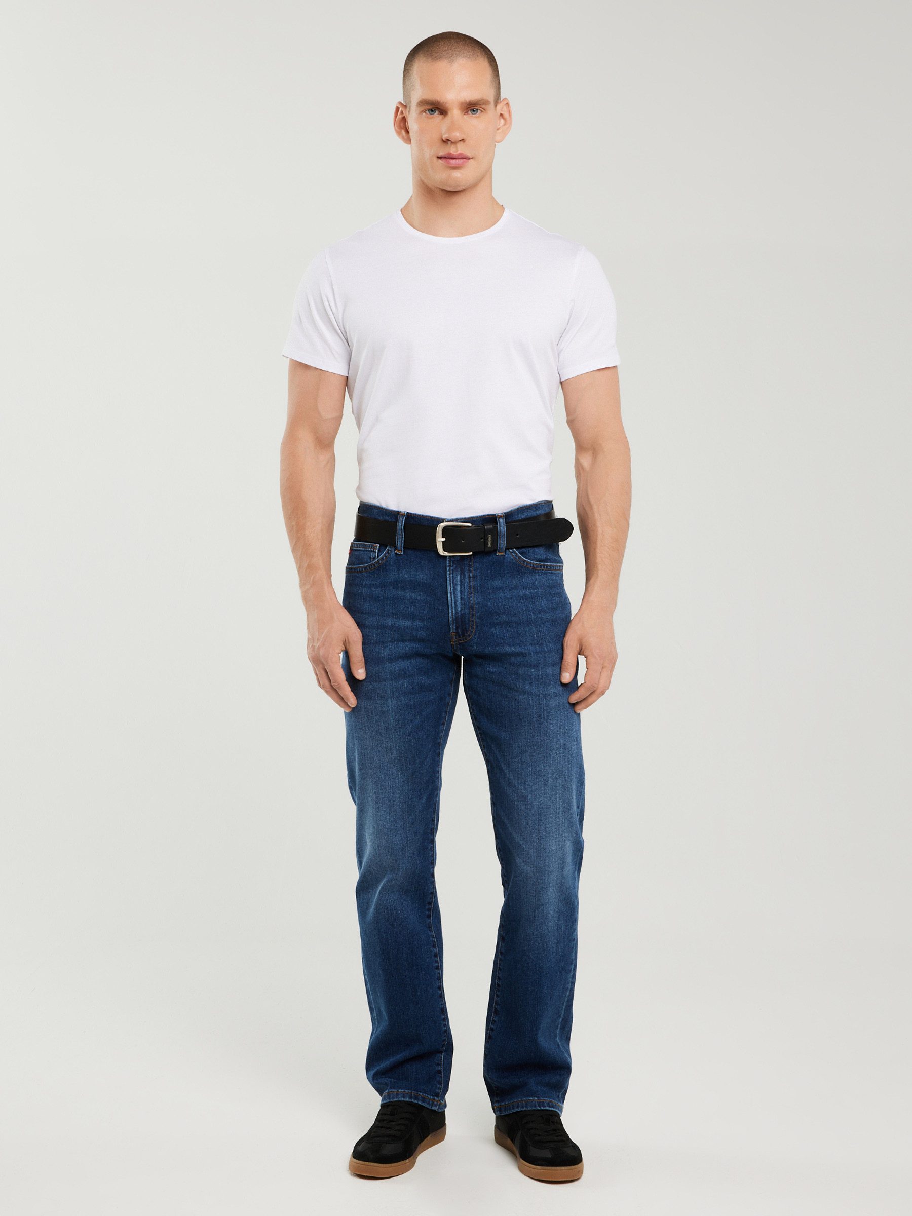 BIG STAR Straight-Jeans TRENT HOHE LEIBHÖHE günstig online kaufen