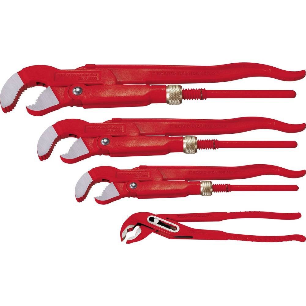 Zangenset Zangenset Eckrohrzange 1 - 1.1/2 - 2″ + Wapu SP
