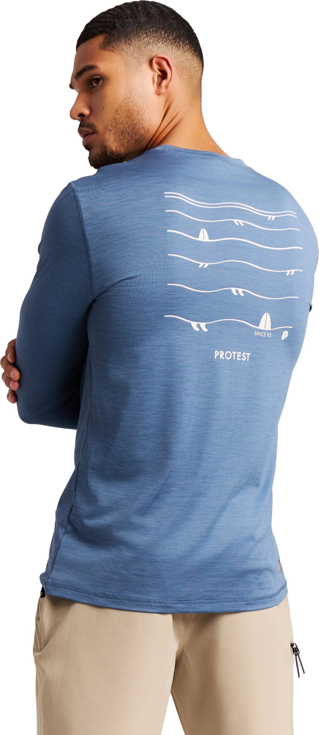 Protest Bade-Shirt PROTEST Herren Surfshirt Ryle Long Sleeve