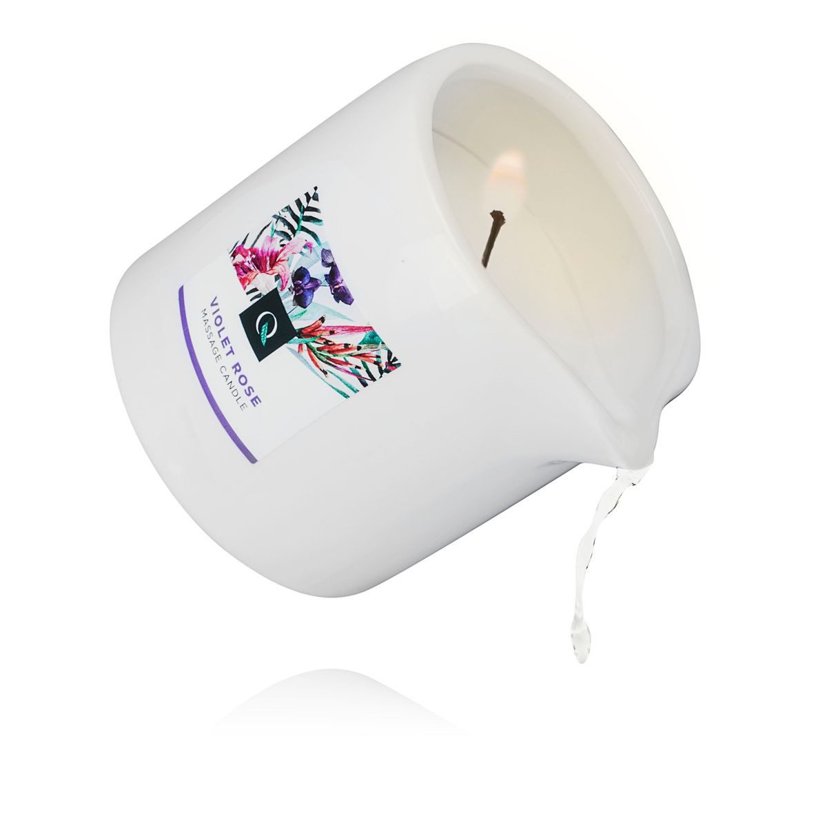 Exotiq Massagekerze Exotiq Massagekaars Violet Rose - 200g