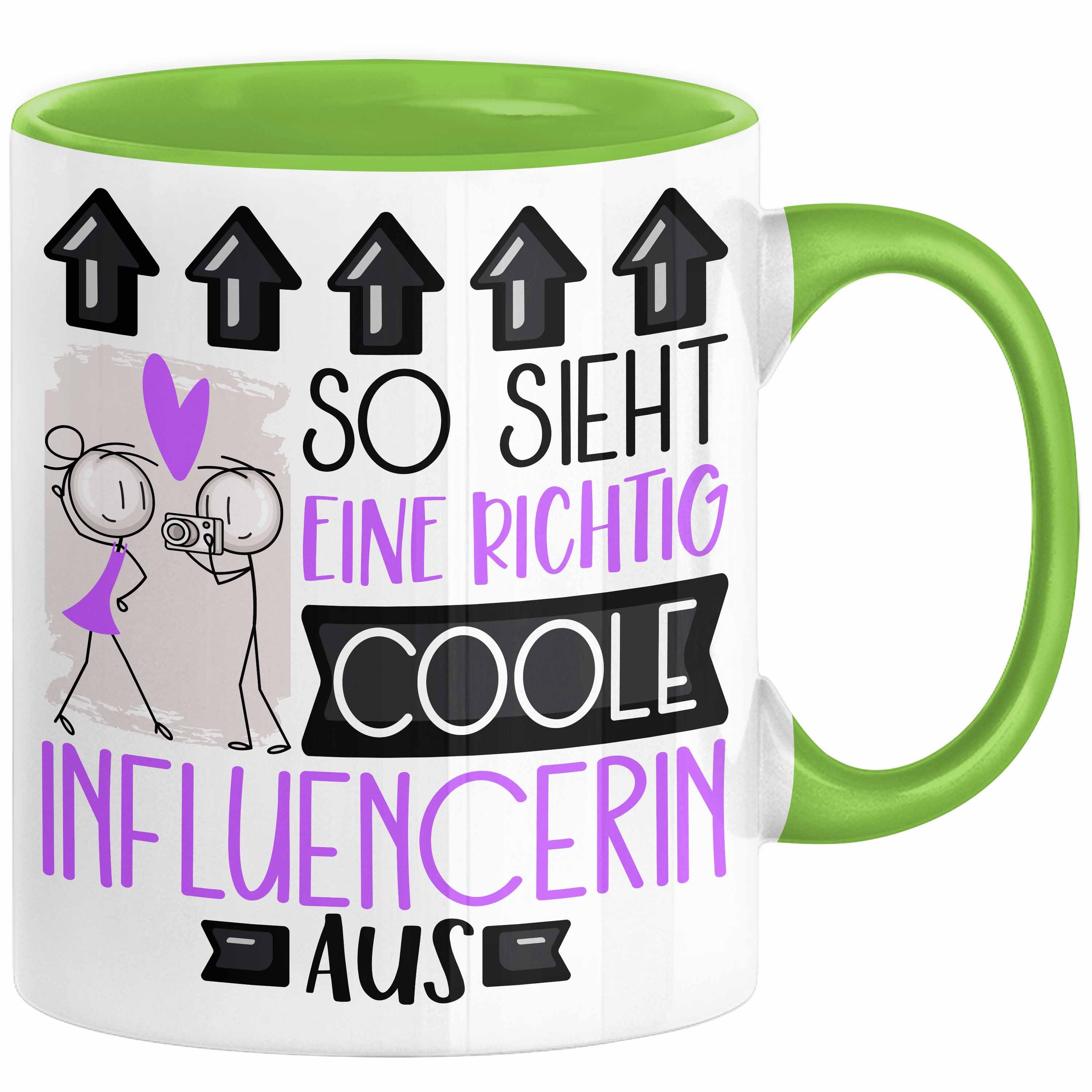 Tasse Influencerin Geschenk Tasse Geschenkidee für Influencerin Geburtstag W
