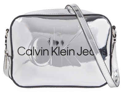 Calvin Klein Jeans Mini Bag SCULPTED CAMERA BAG18 MONO S, in angesagter Mirror-Metallic Optik