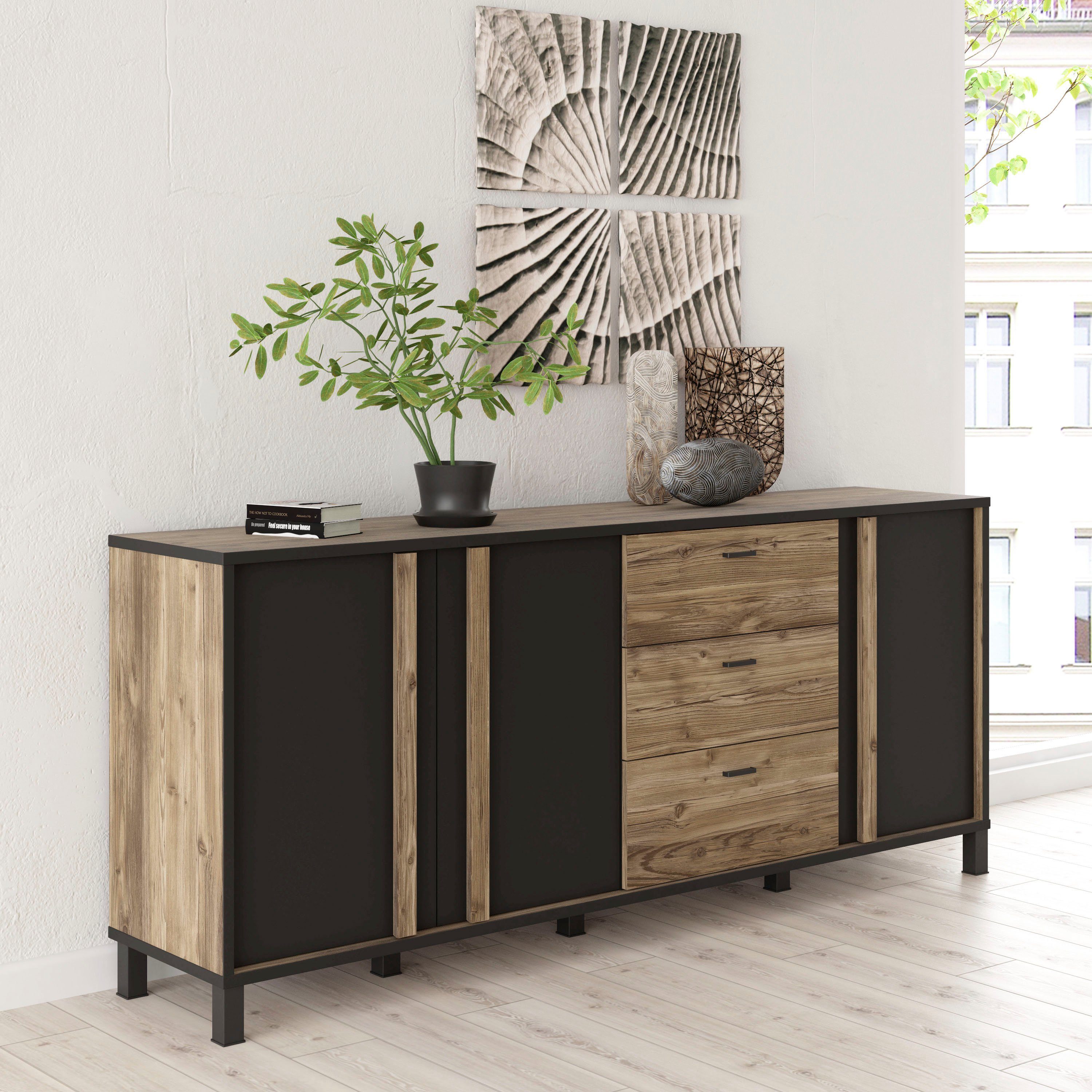 FORTE Sideboard Hayato, Breite ca. 199 cm