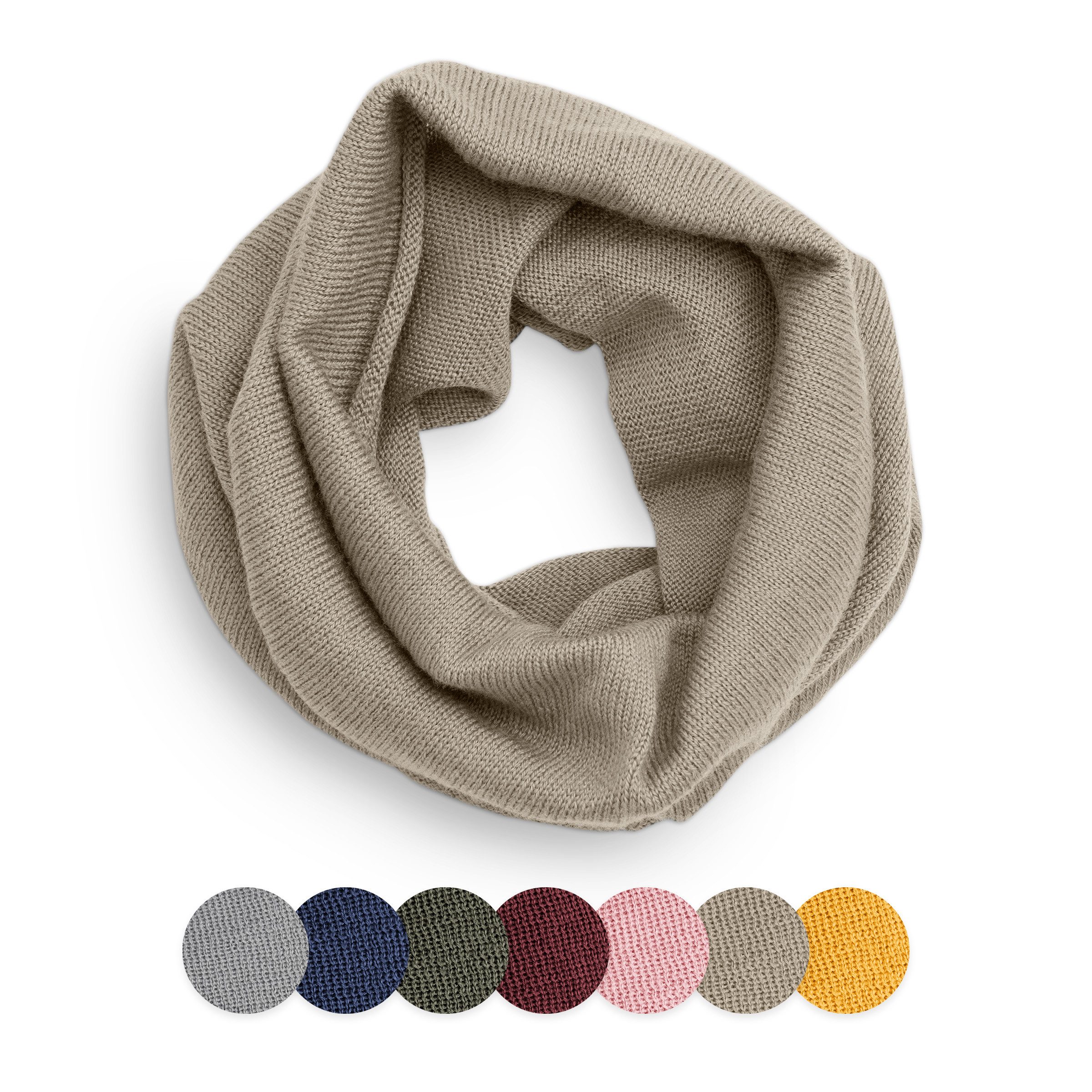 Ehrenkind Strickschal Schlauchschal für Kinder, aus Merino Schurwolle, (Feinstrick), Made in Germany