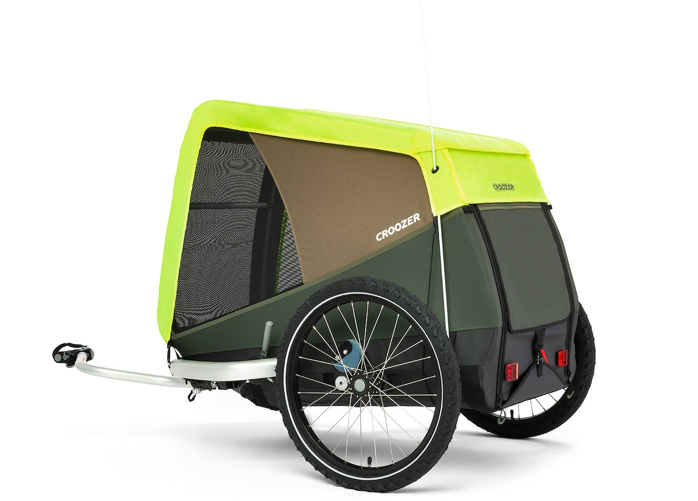 Croozer Fahrradhundeanhänger Hundeanhänger Dog Enna, Dog Peppa / Dog L (Artikel nur Regenverdeck)