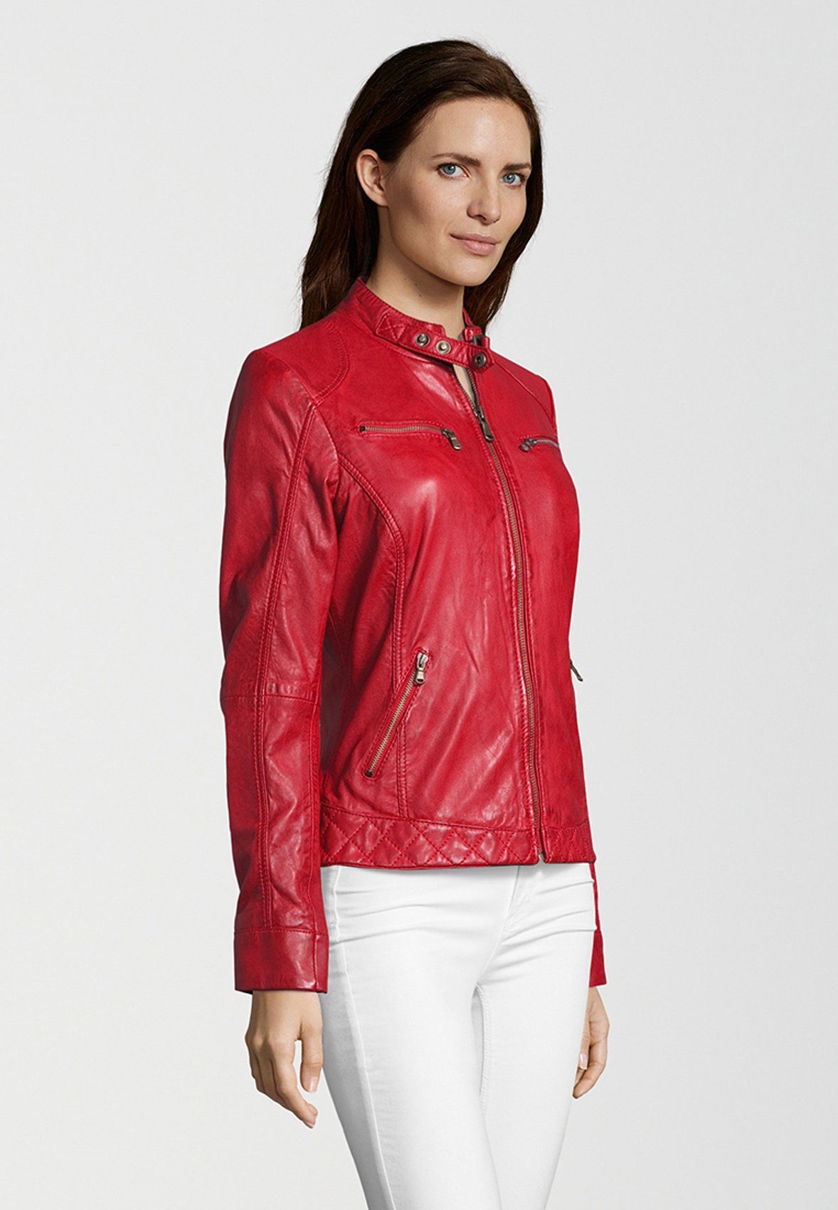 SAIMINA Lederjacke RED H.I.S .