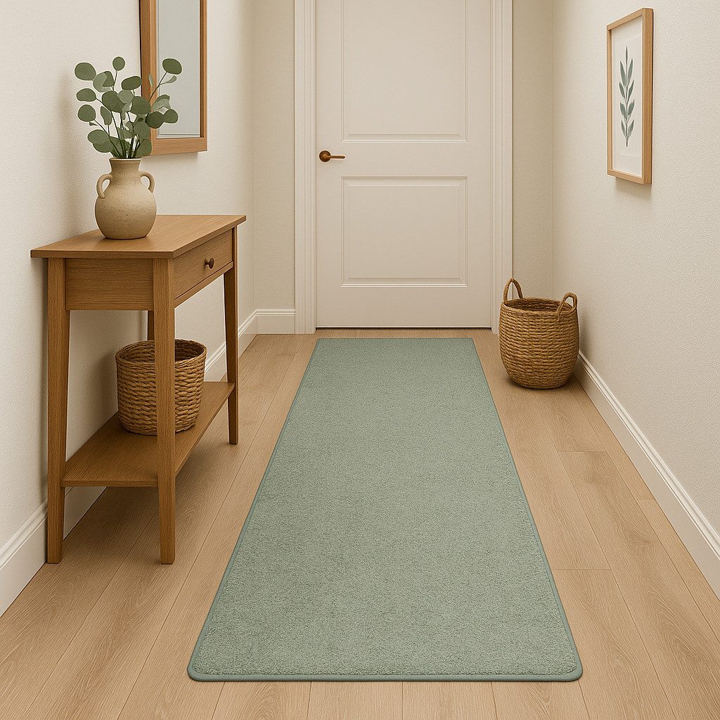 Snapstyle Veloursteppich Hochflor Velours Teppich Läufer Mona, Rechteckig, Höhe: 16 mm – Bild 5 von 5
