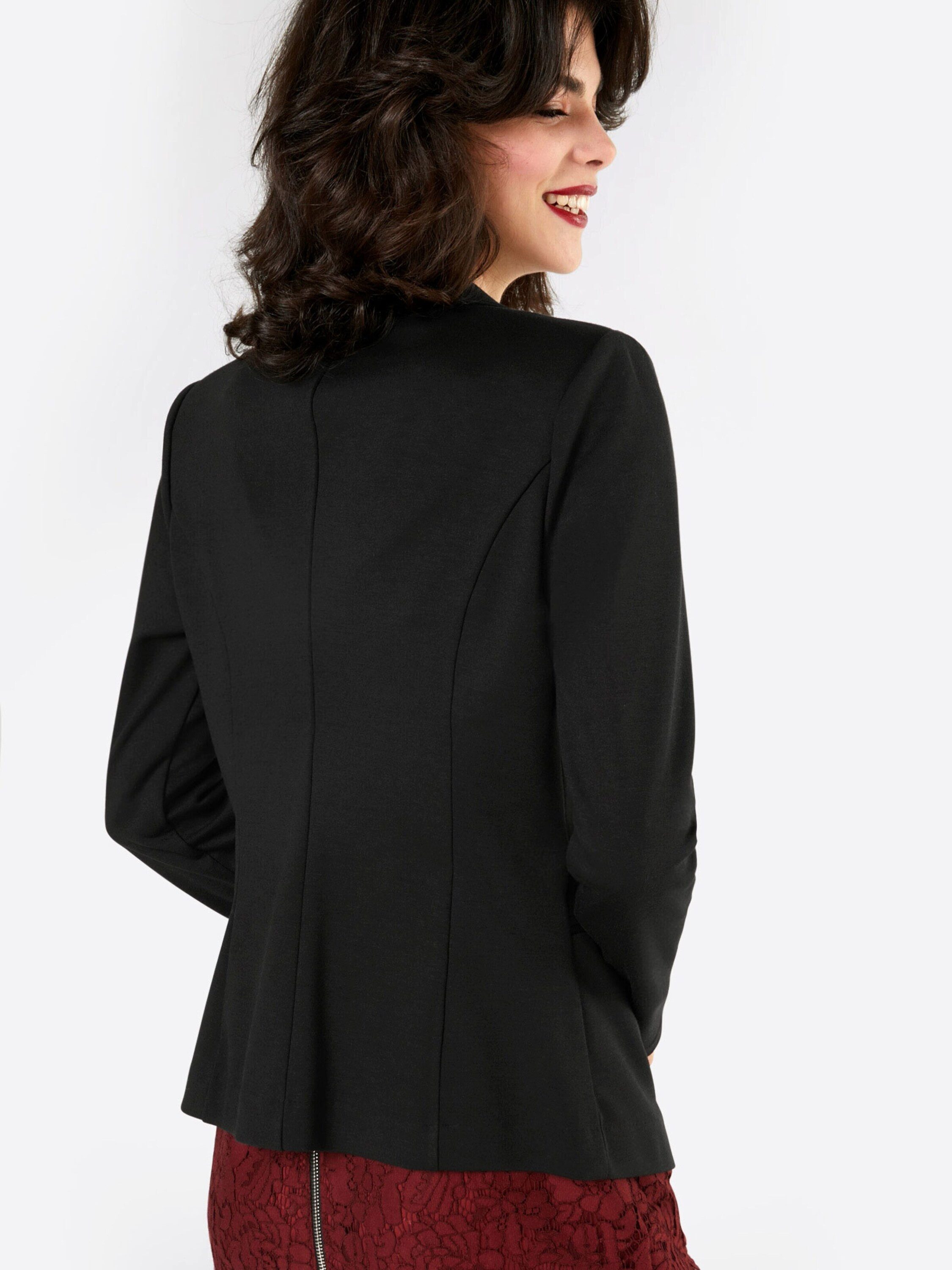 Ichi Kurzblazer Kate (1-tlg) Plain/ohne Details