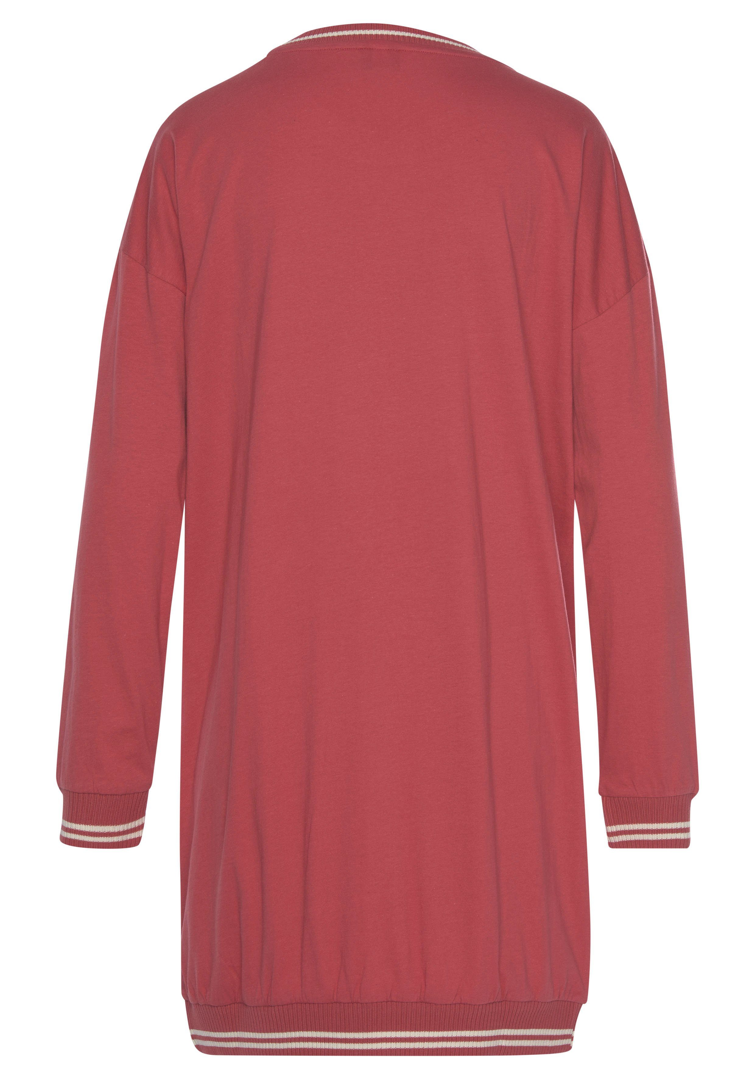 Vivance Dreams Nachthemd (1-teilig) mit Ripp-Abschlüssen