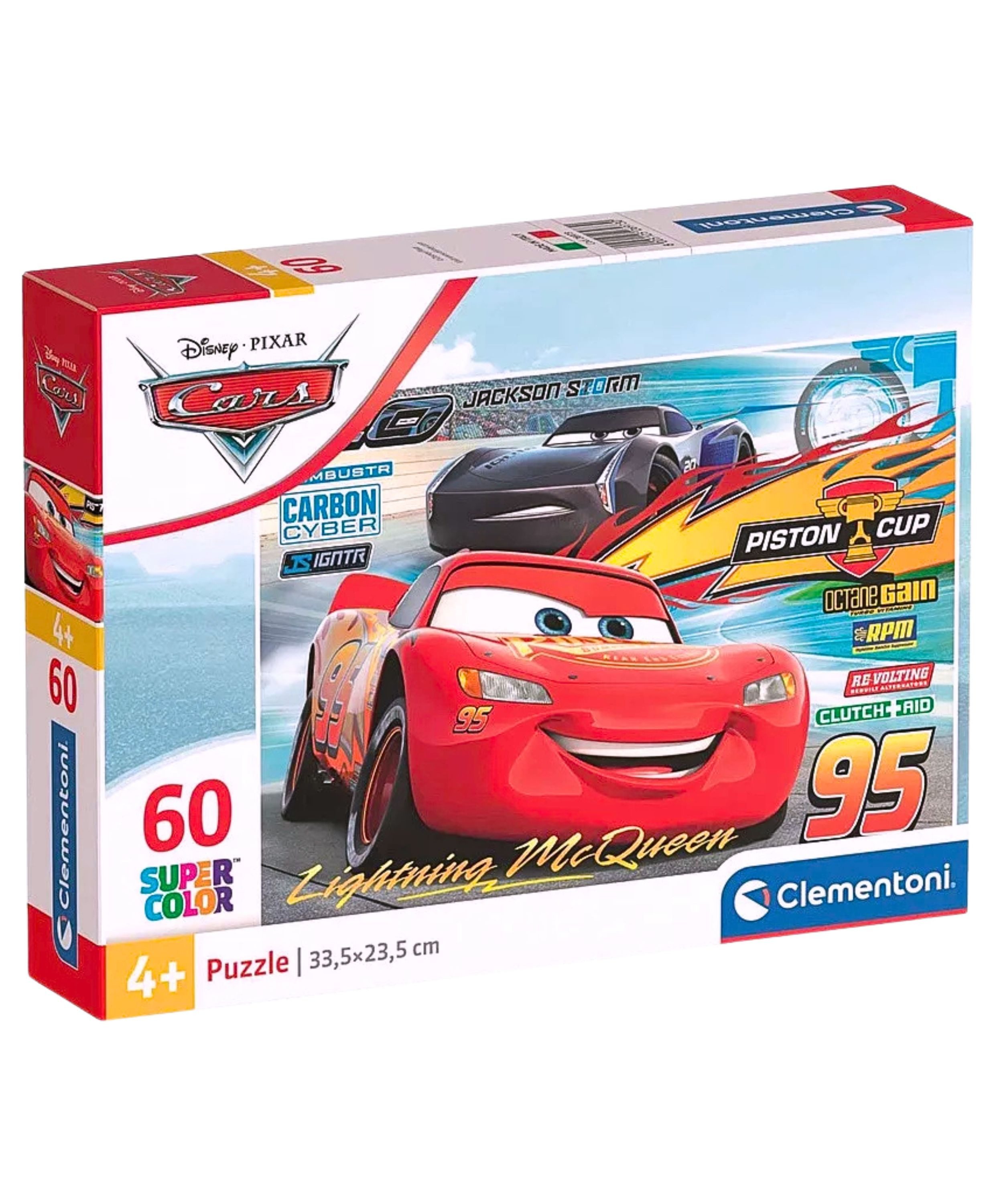 Clementoni® Puzzle Piston Cup-Rennen, 60 Puzzleteile, Kinderpuzzle ab 4 Jah günstig online kaufen