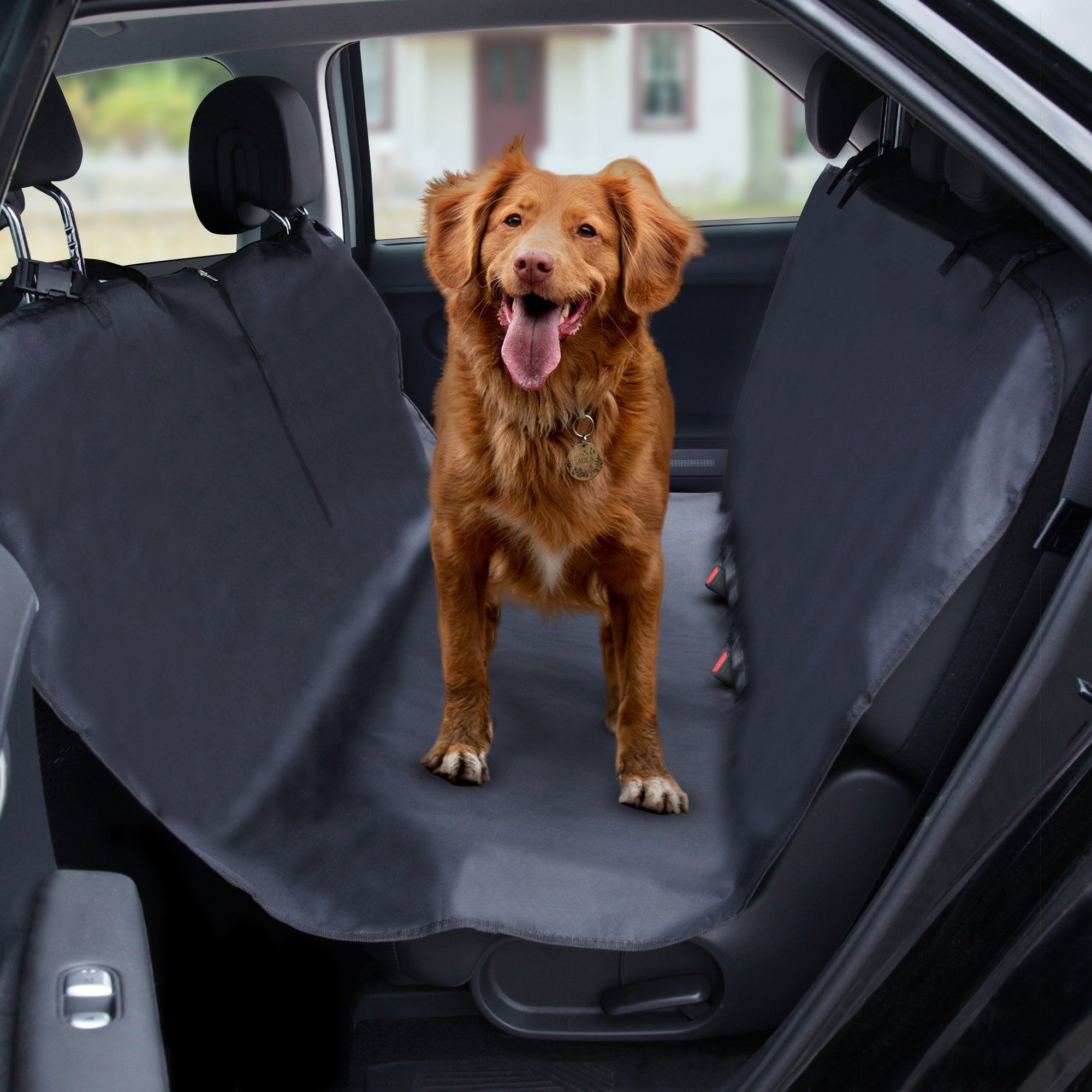 Bestlivings Tier-Autodecke AD-31229, Autoschondecke für den Rücksitz, Hundedecke für Auto SUV Van