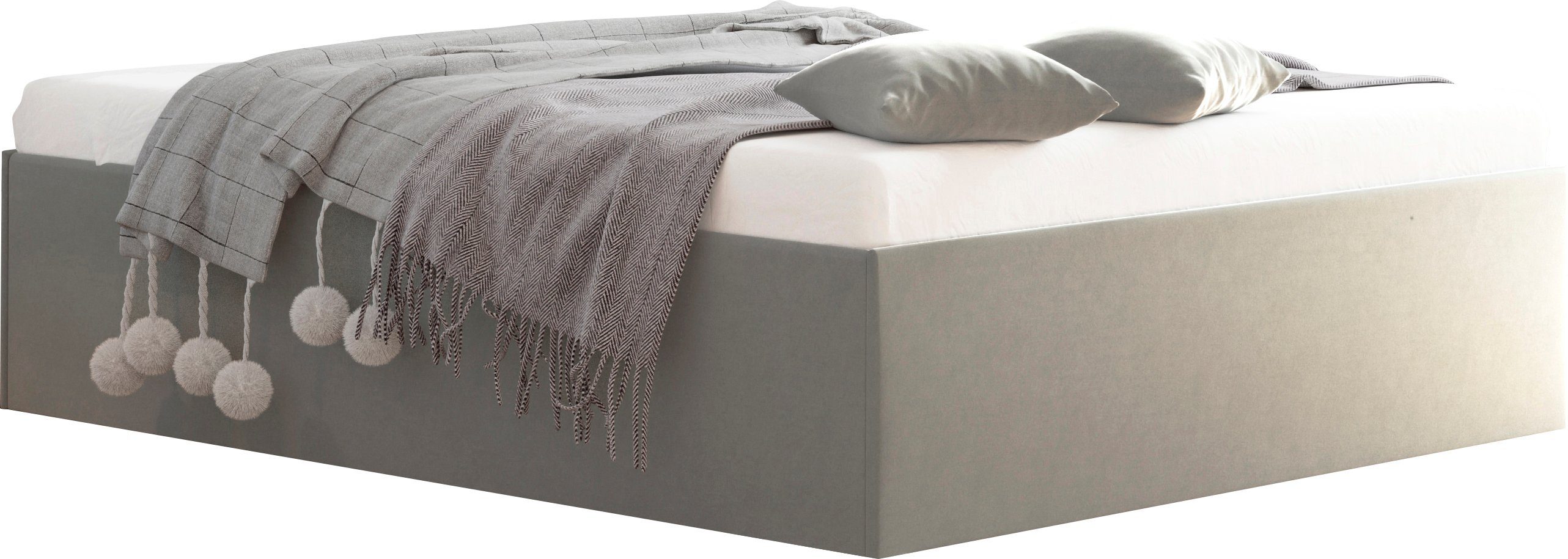 Westfalia Schlafkomfort Polsterbett Amrum, in Samtvelours günstig online kaufen